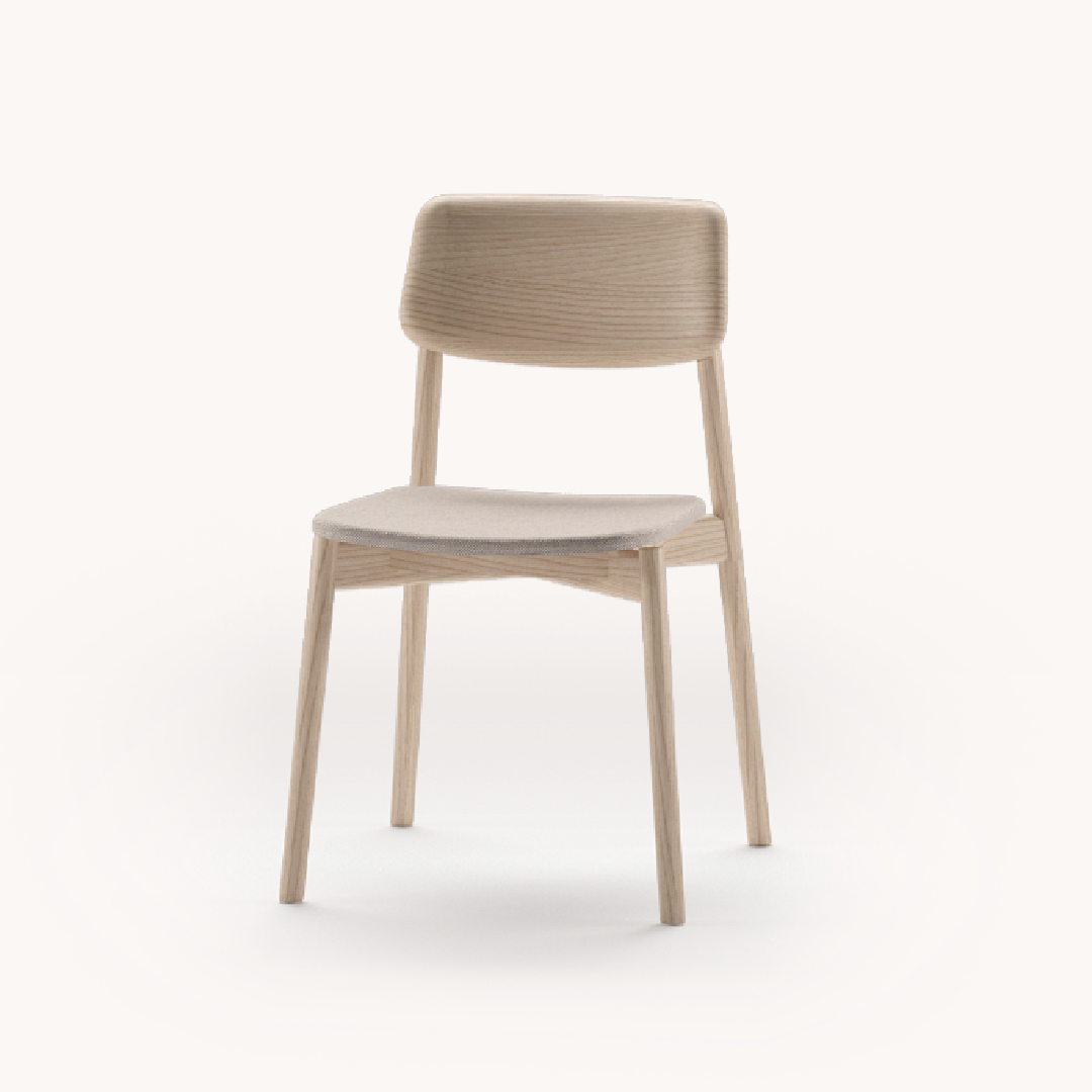 Chaise de salle à manger en bois | Insan Kit