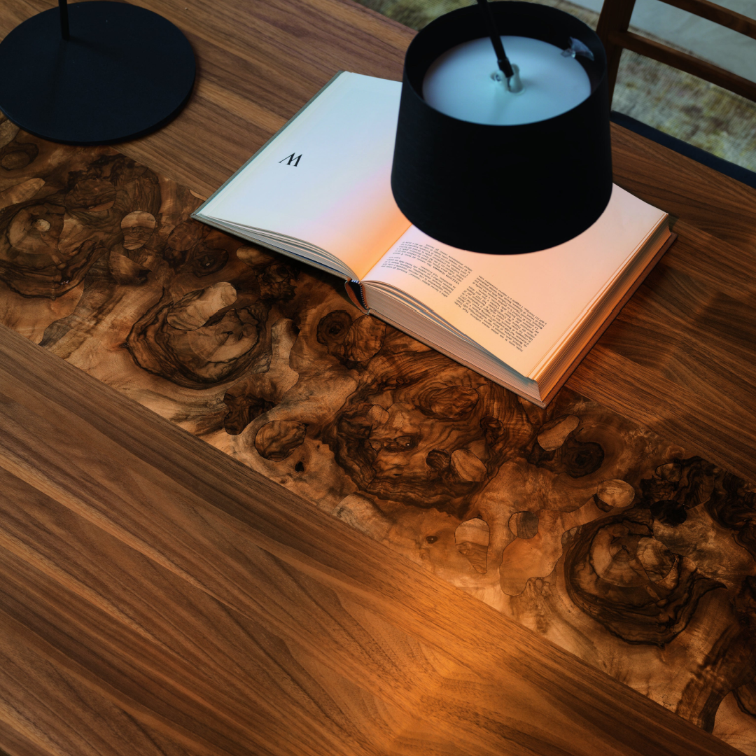 Table de salle à manger en bois massif de bruyère | Dale Italia Misura