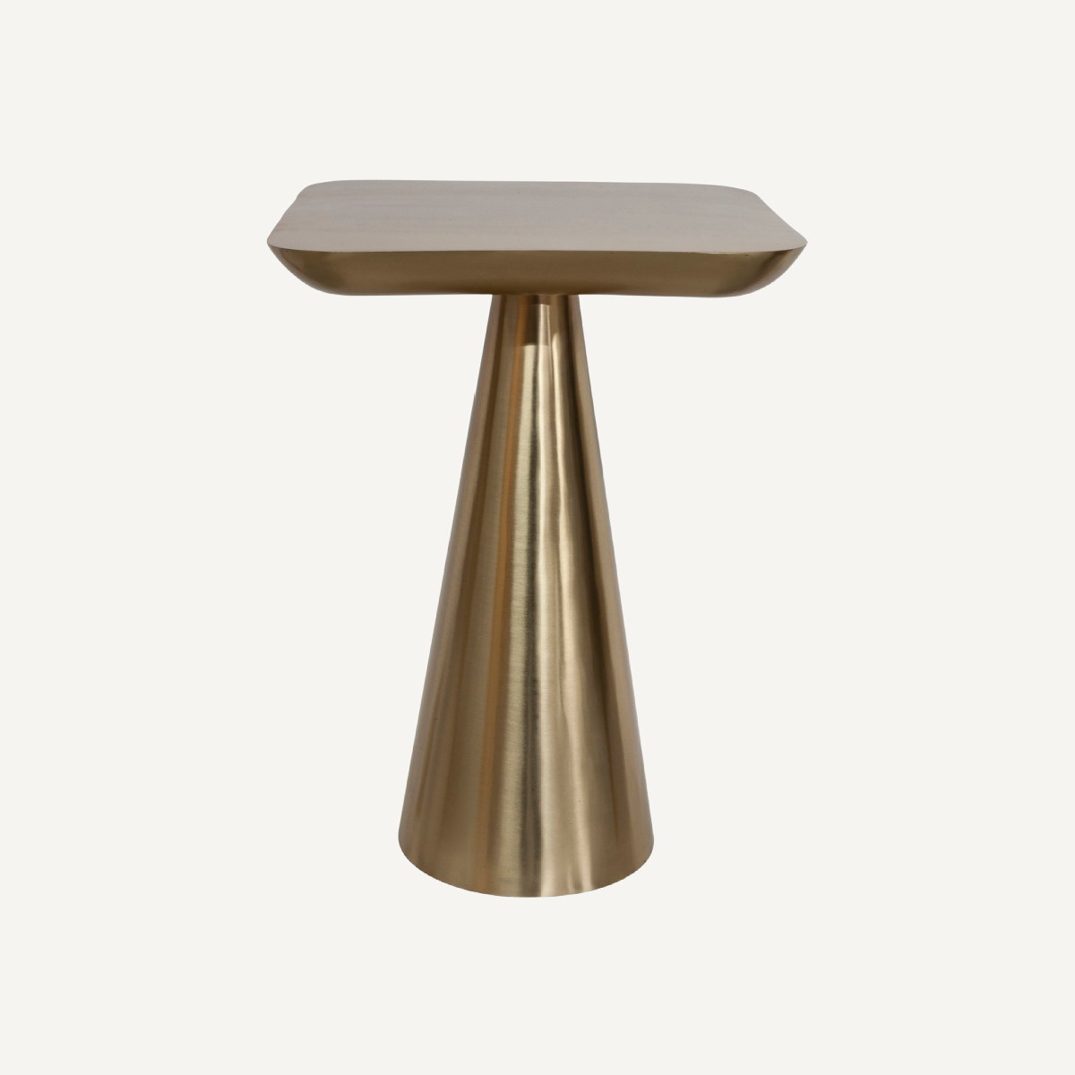 Table d'appoint en métal doré | Dôme Deco Kioto M | REMO, mobilier et décoration d'intérieur