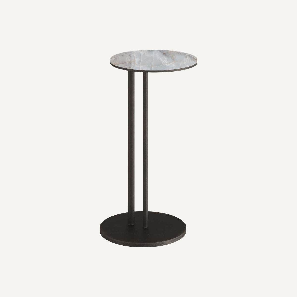 Table d'appoint en céramique perlé mat | Dôme Deco Trento S | REMO, mobilier et décoration d'intérieur