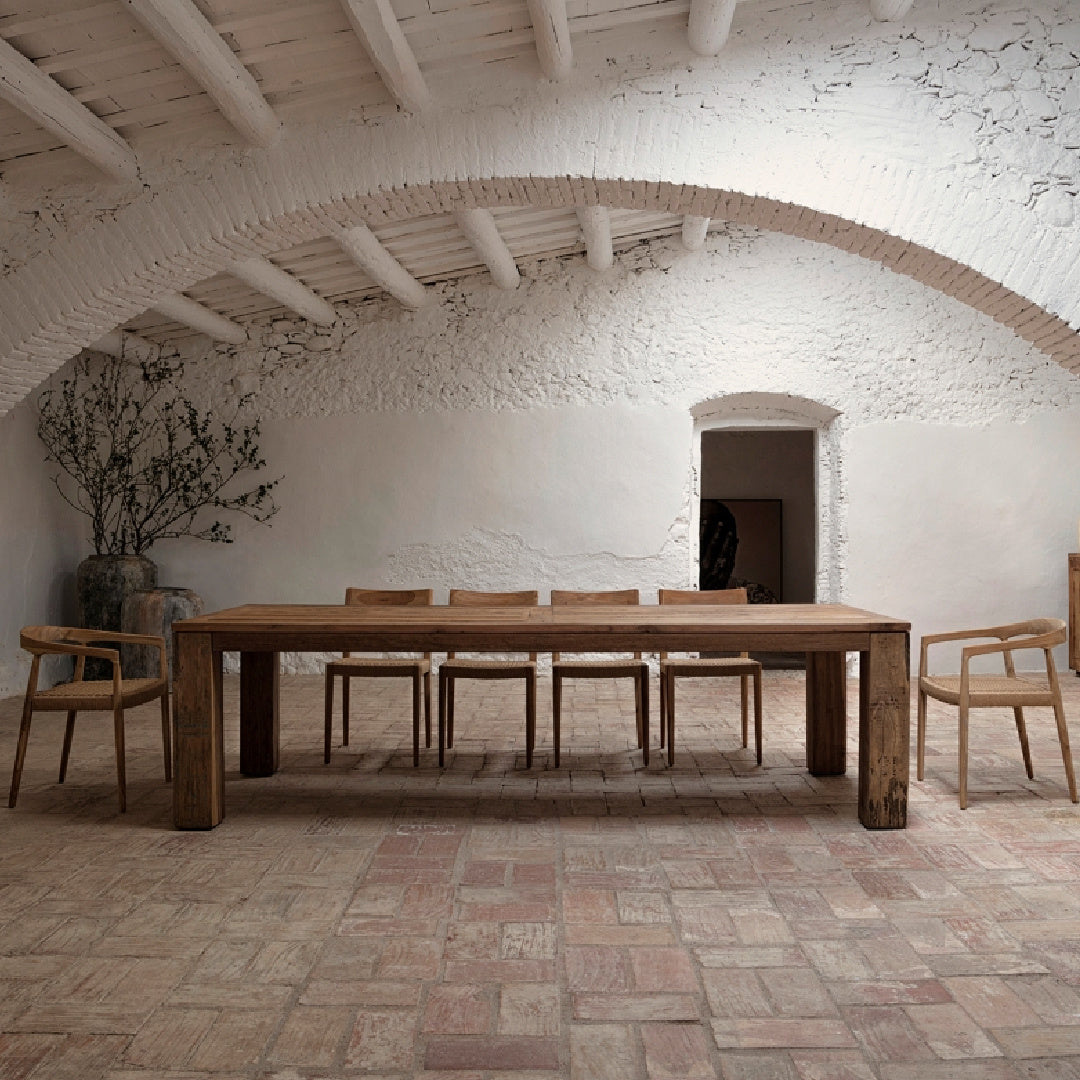 Table de salle à manger en bois de pin 270 cm | VICAL Backlyn | REMO, mobilier et décoration d'intérieur