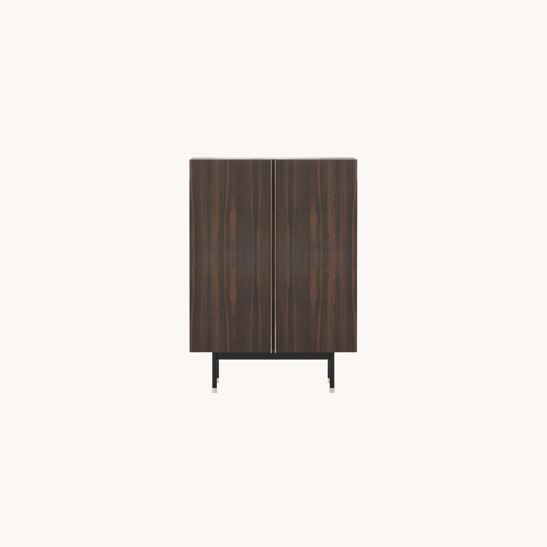 Meuble bar en eucalyptus fumé mat | Laskasas Cuba | REMO, mobilier et décoration d'intérieur