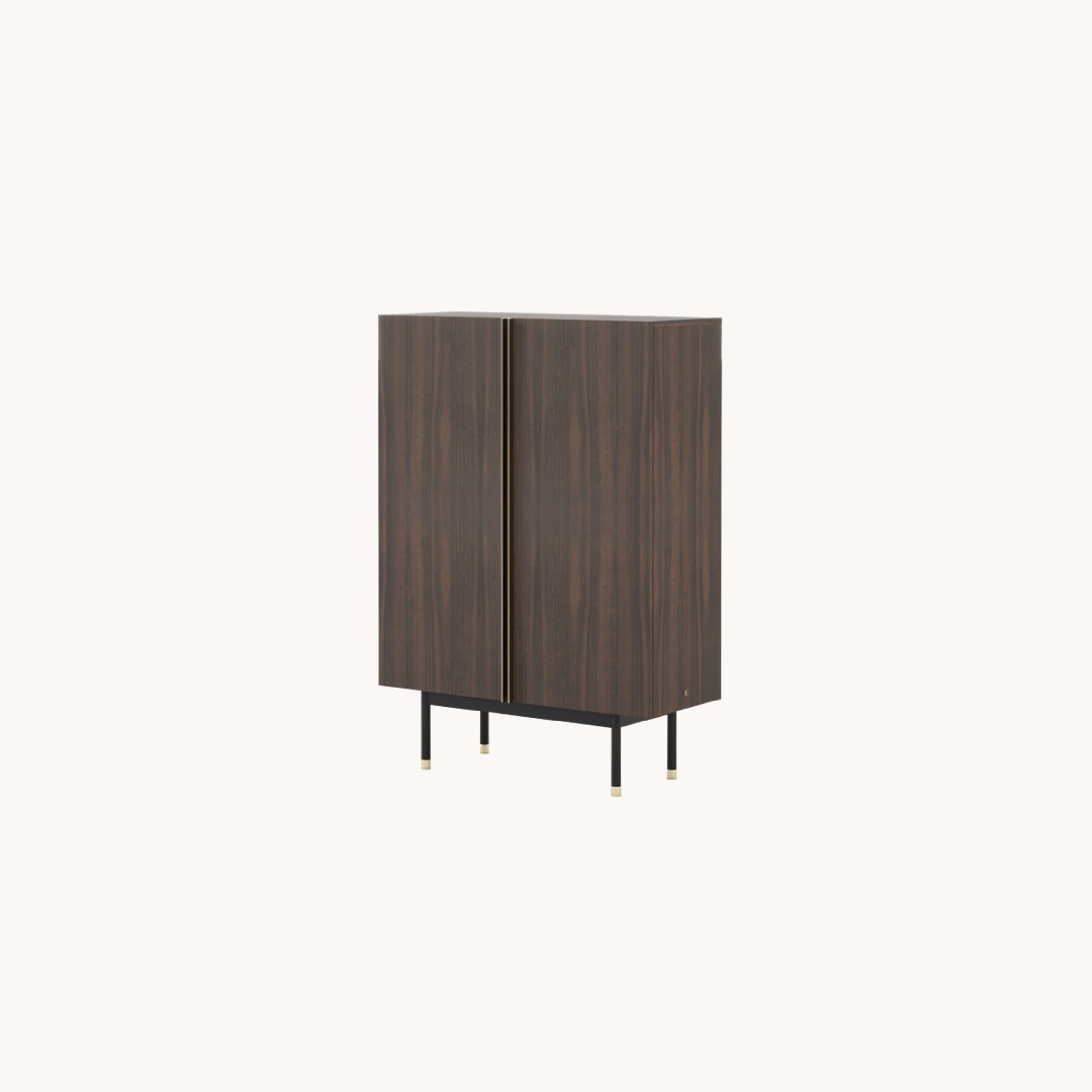 Meuble bar en eucalyptus fumé mat | Laskasas Cuba | REMO, mobilier et décoration d'intérieur