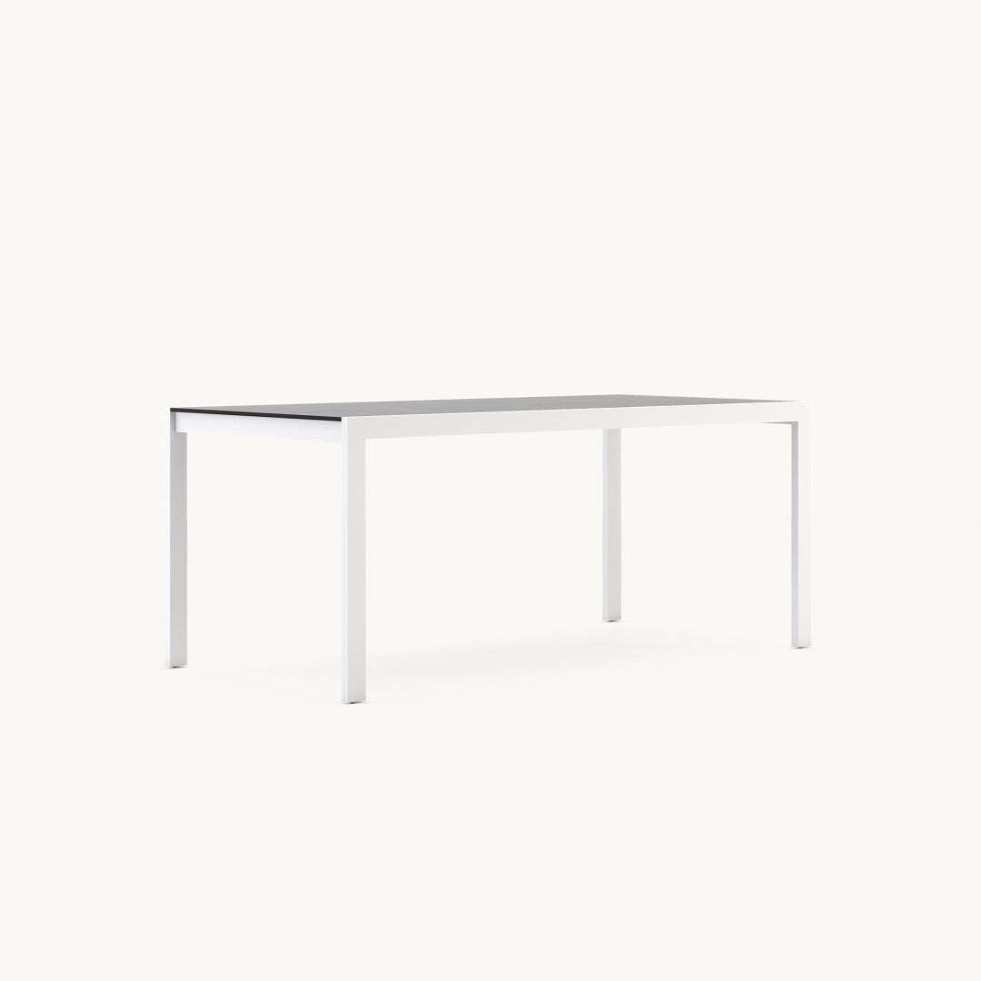 Table de jardin en acier texturé | Domkapa Bondi S | REMO, mobilier et décoration d'extérieur