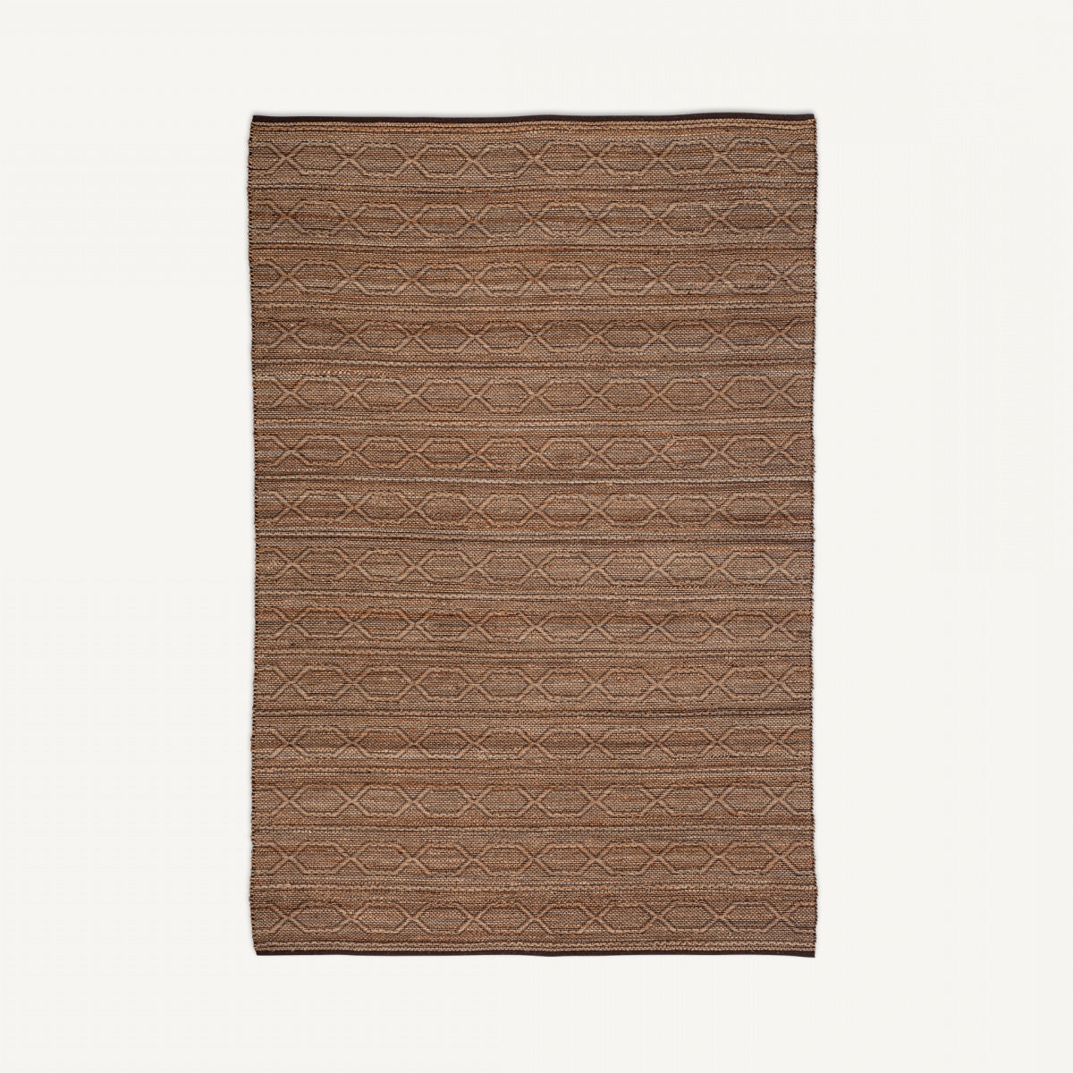 Tapis en jute marron 240 x 350 cm | Vical Tudia | REMO, mobilier et décoration d'intérieur