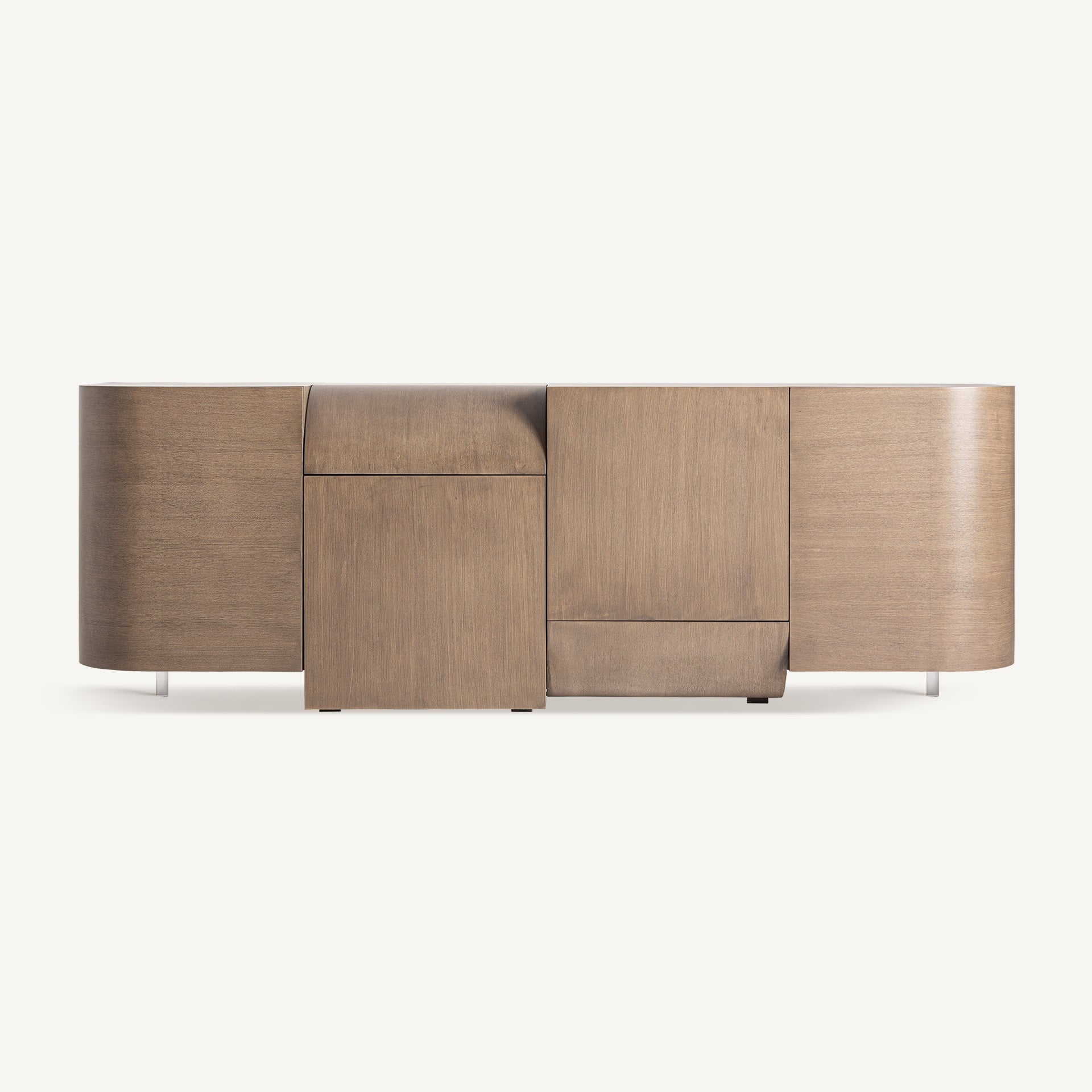 Buffet chêne marron moderne | VICAL Aksaray | REMO-HOME, mobilier design et décoration d'intérieur