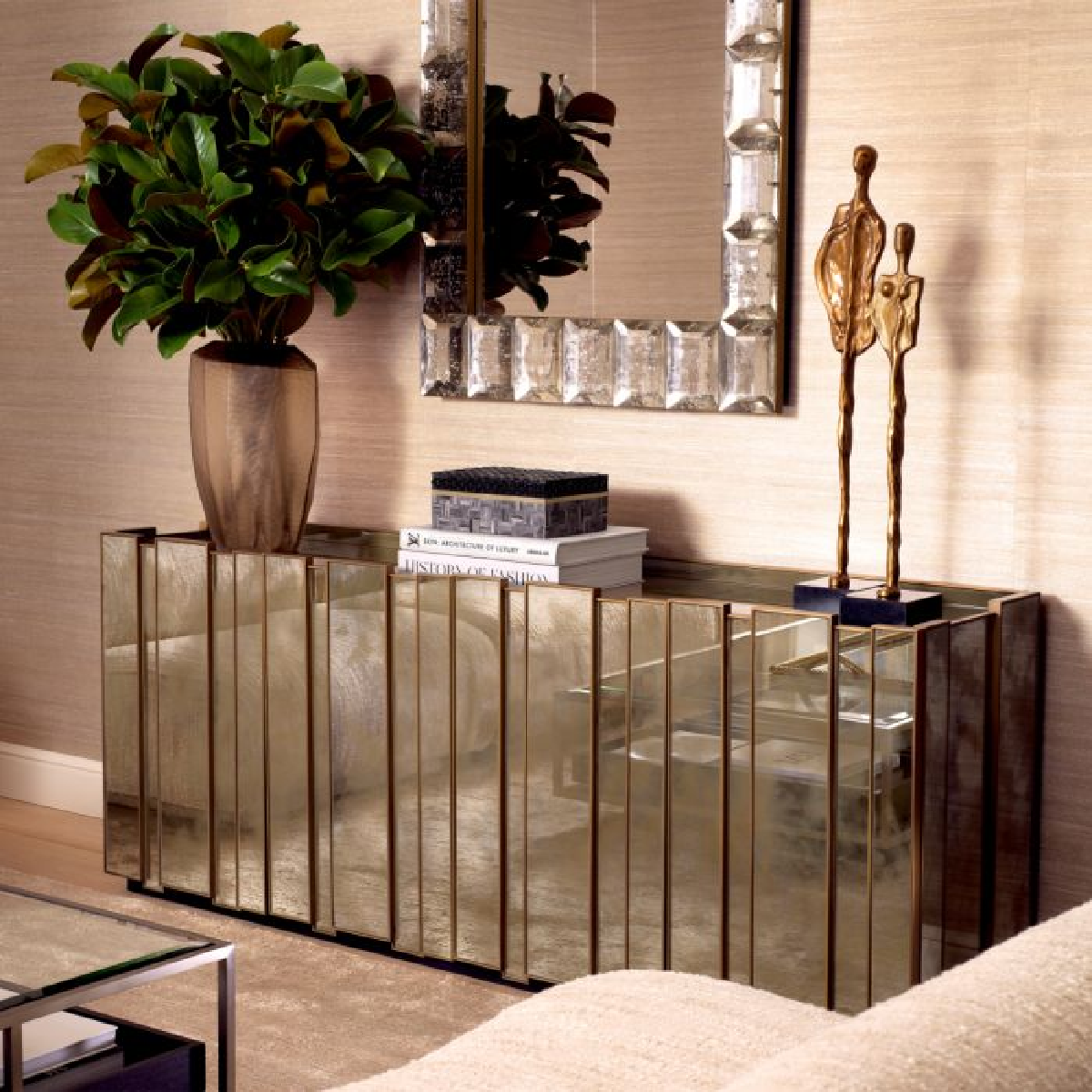 Buffet en verre miroir | Eichholtz Notthingham | REMO-HOME, mobilier et décoration d'intérieur