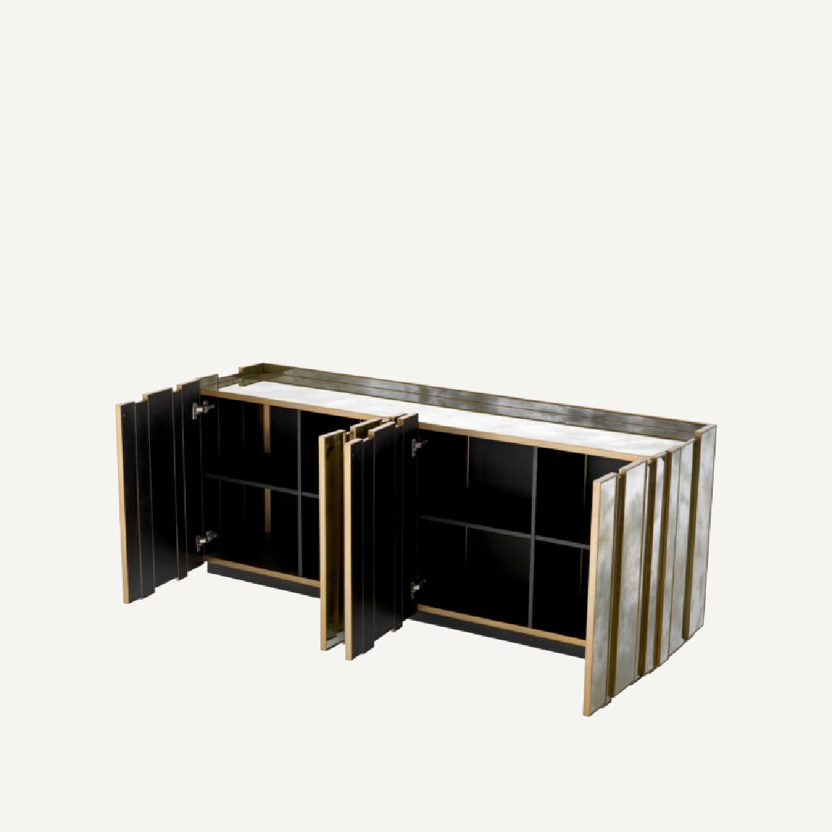 Buffet en verre miroir | Eichholtz Notthingham | REMO-HOME, mobilier et décoration d'intérieur