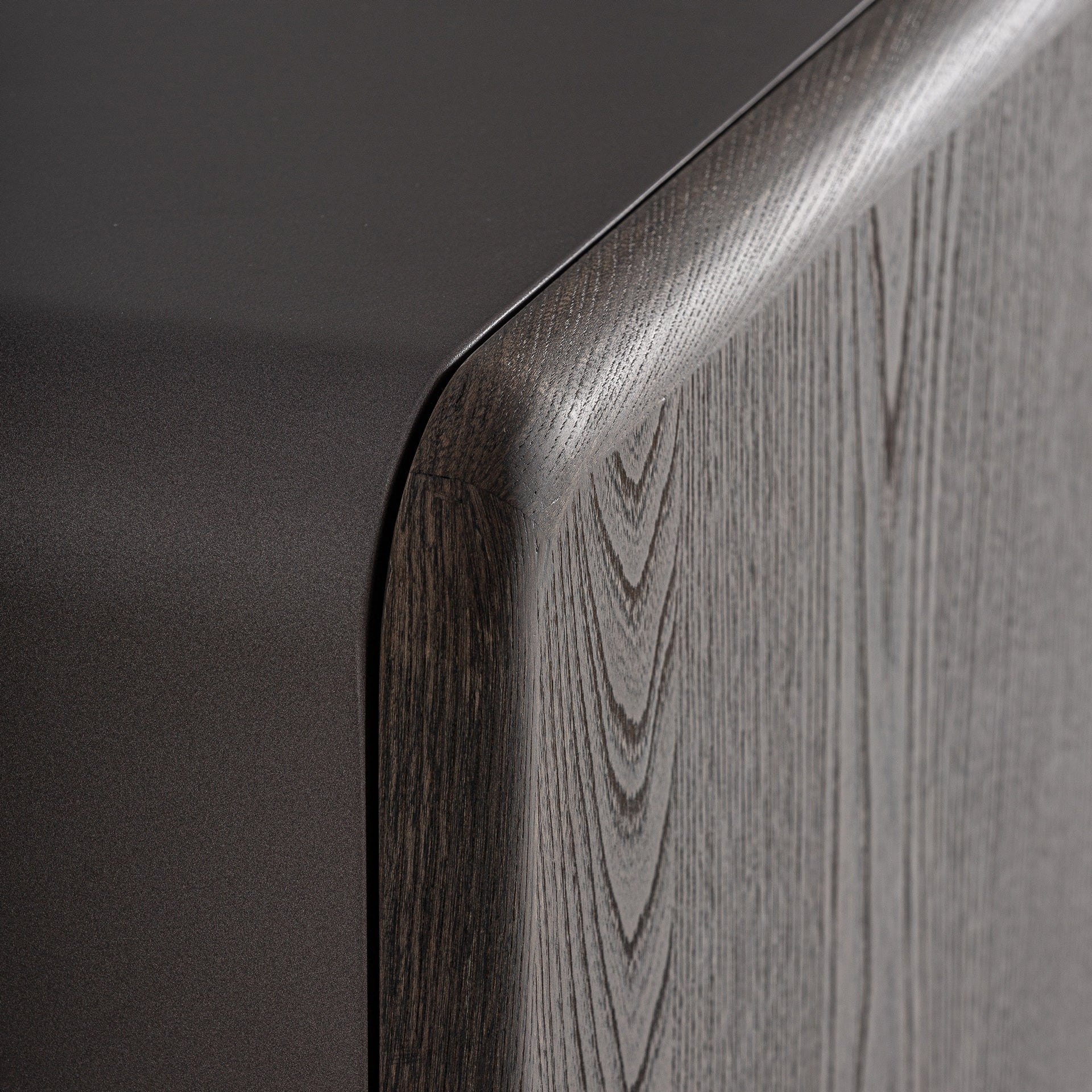 Buffet rangement bois texturé marron foncé | VICAL Pravia | REMO-HOME, mobilier design et décoration d'intérieur