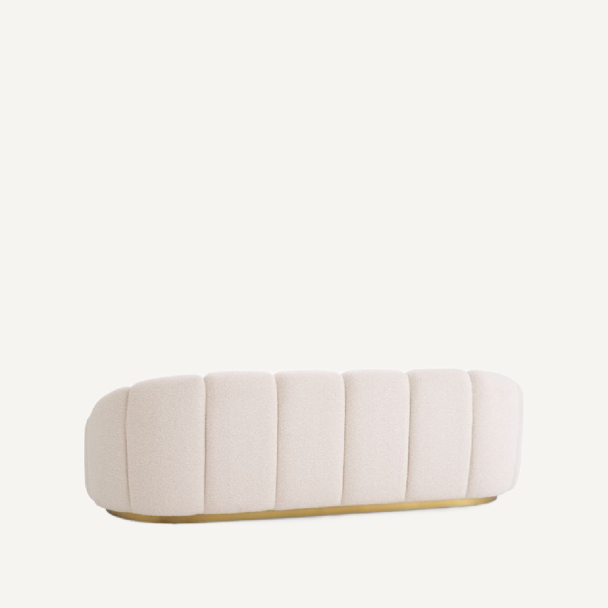 Canapé 3 places bouclé crème | Eichholtz Inger | REMO-HOME, mobilier et décoration d'intérieur