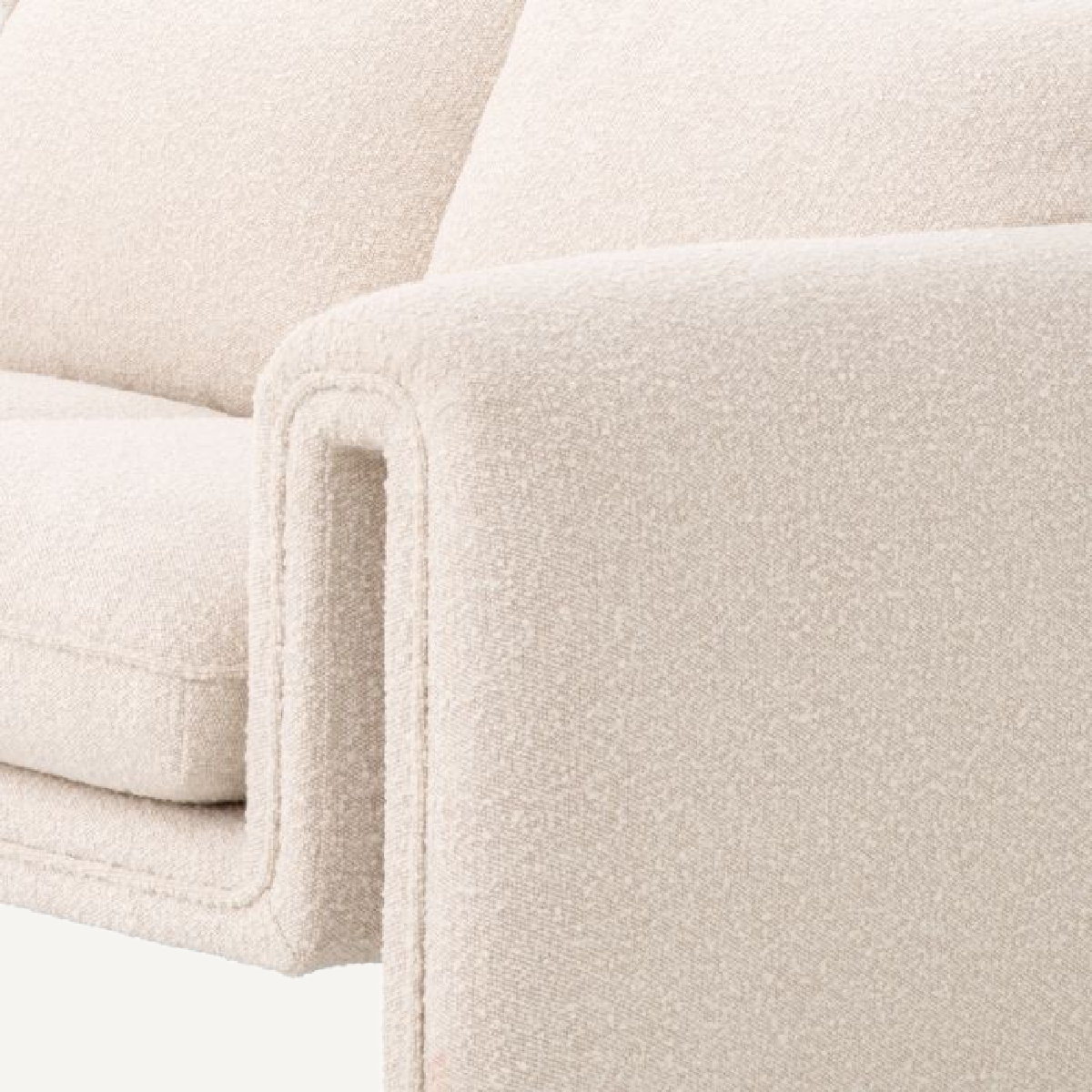 Canapé 3 places bouclé crème | Eichholtz Tondo | REMO-HOME, mobilier et décoration d'intérieur