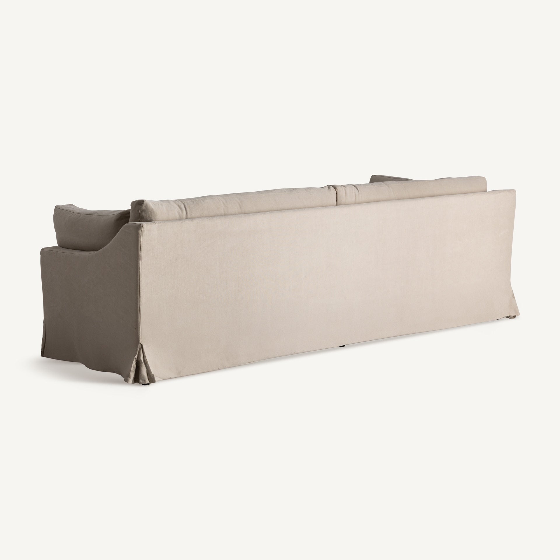 Canapé lin beige décontracté | VICAL Monheurt | REMO-HOME, mobilier design et décoration d'intérieur