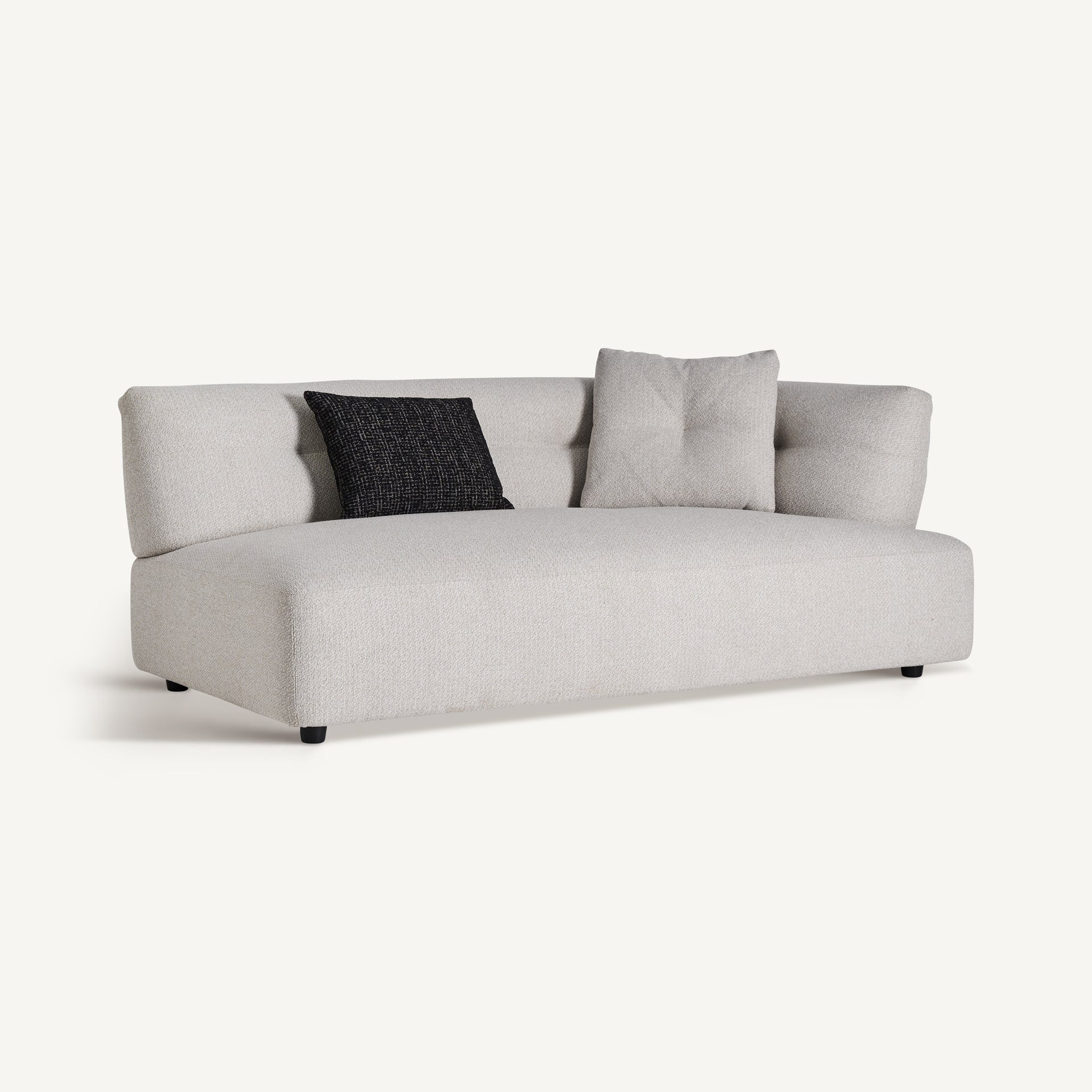 Canapé modulable déhoussable tissu blanc | VICAL Brenod | REMO-HOME, mobilier design et décoration d'intérieur
