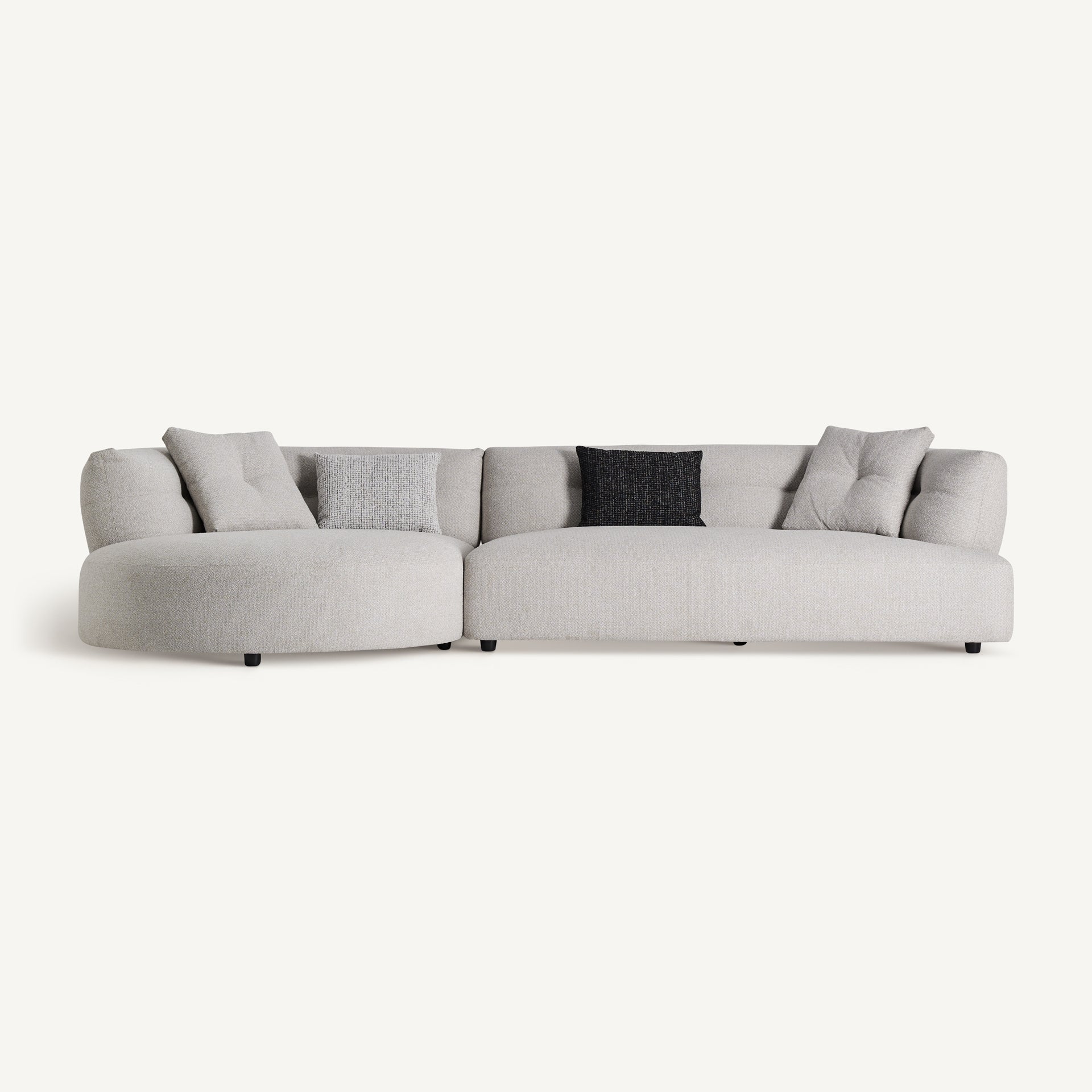 Canapé modulable déhoussable tissu blanc | VICAL Brenod | REMO-HOME, mobilier design et décoration d'intérieur