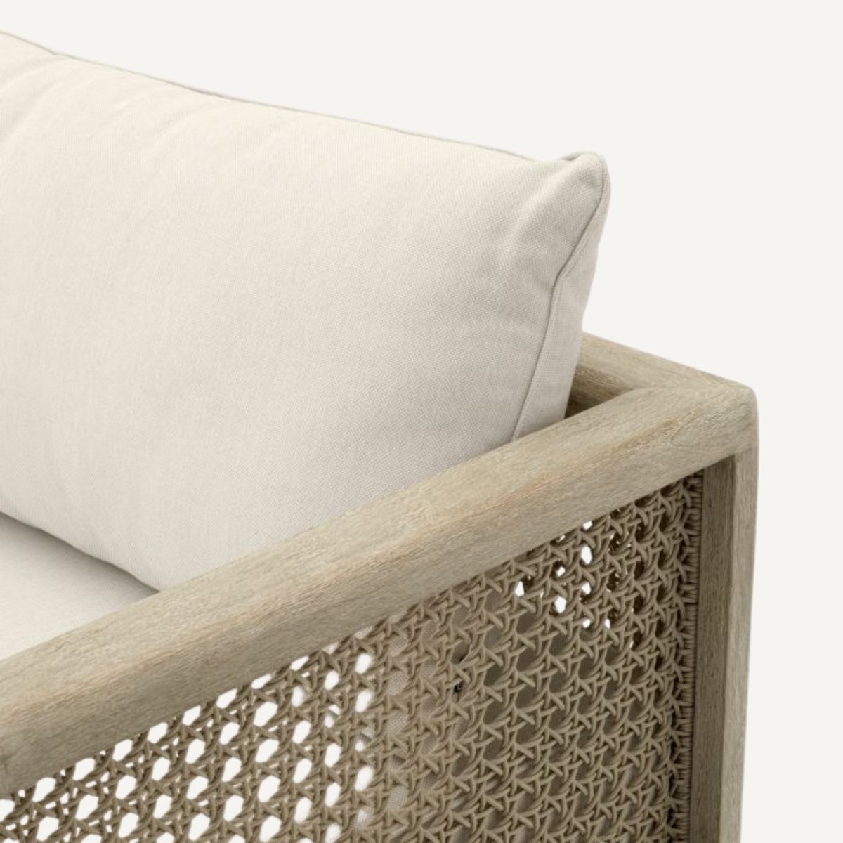 Canapé d'extérieur 2-3 places en teck beige | Eichholtz Julian S | REMO-HOME, mobilier et décoration d'intérieur