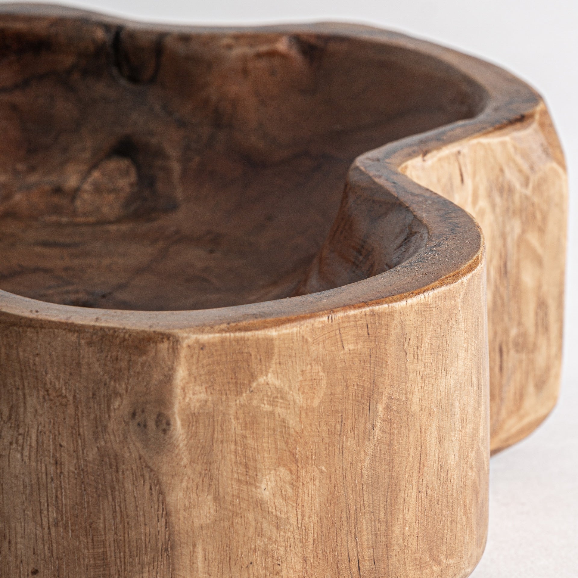 Centre de table en teck brun | VICAL Humble | REMO-HOME, mobilier design et décoration d'intérieur