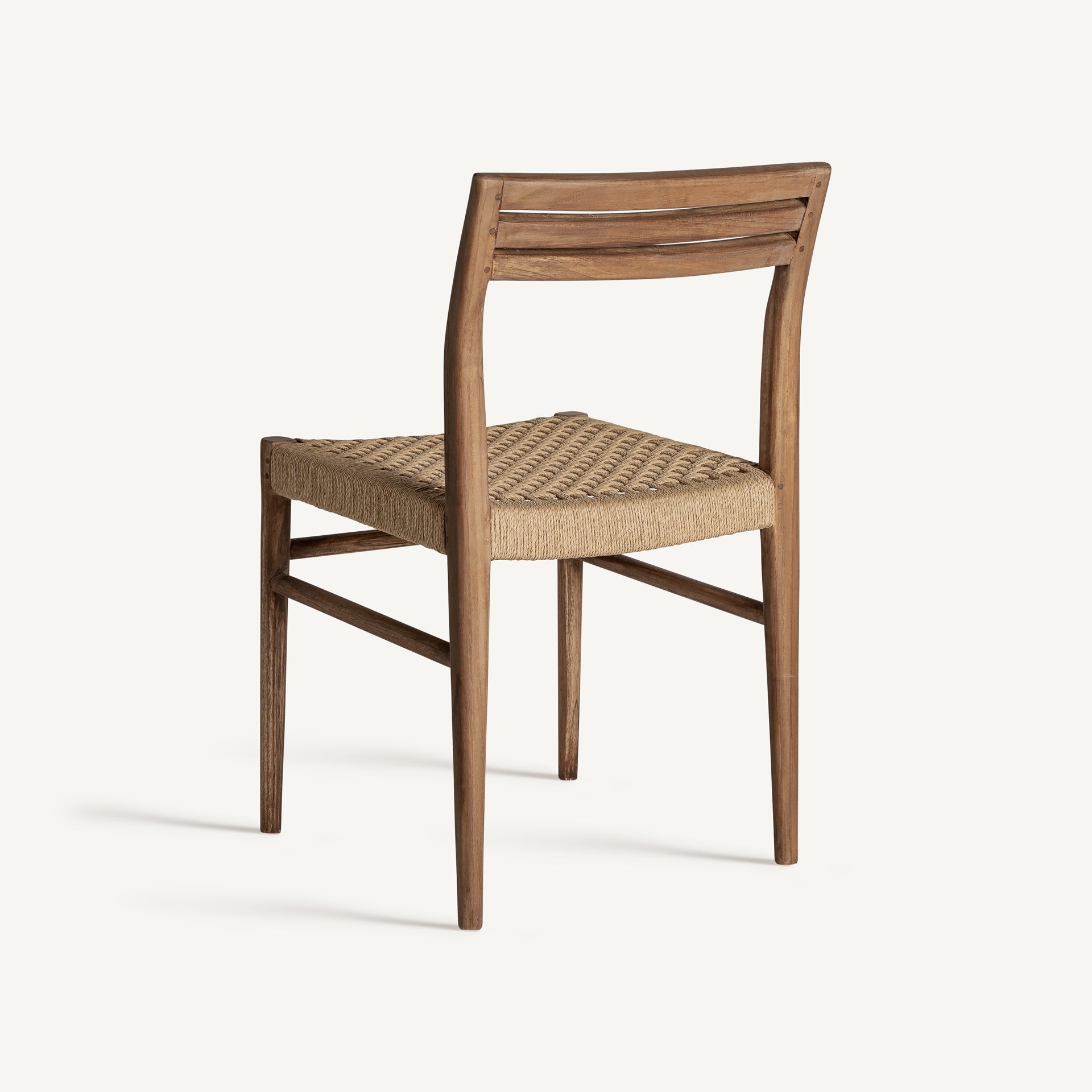 Chaise bois et tissu beige | VICAL Souillac | REMO-HOME, mobilier design et décoration d'intérieur