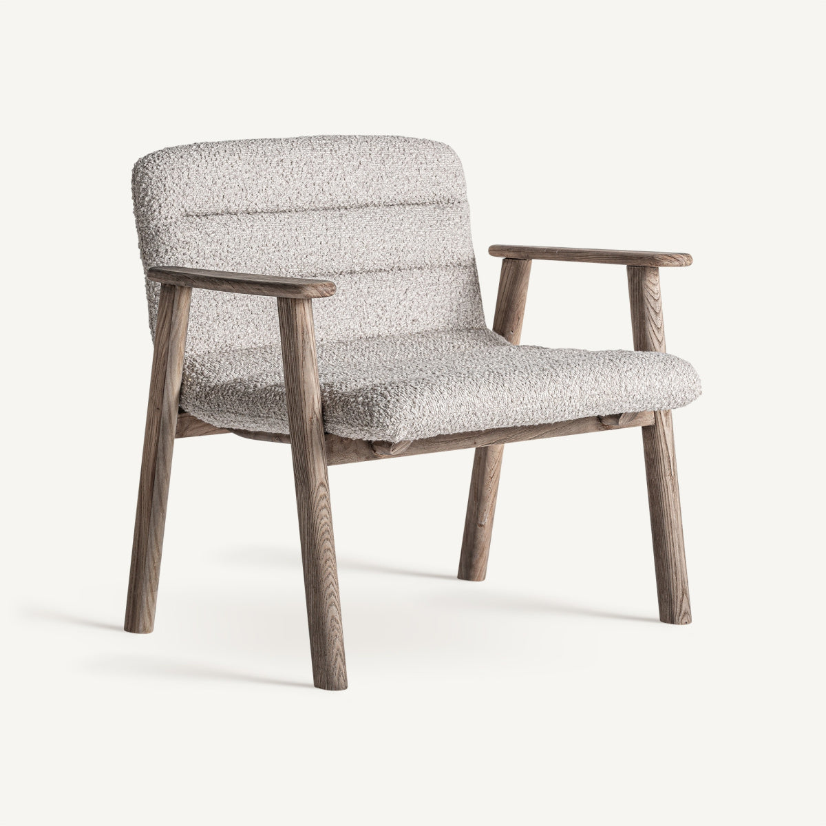 Chaise d'appoint en tissu beige | VICAL Jacquard | REMO-HOME, mobilier design et décoration d'intérieur