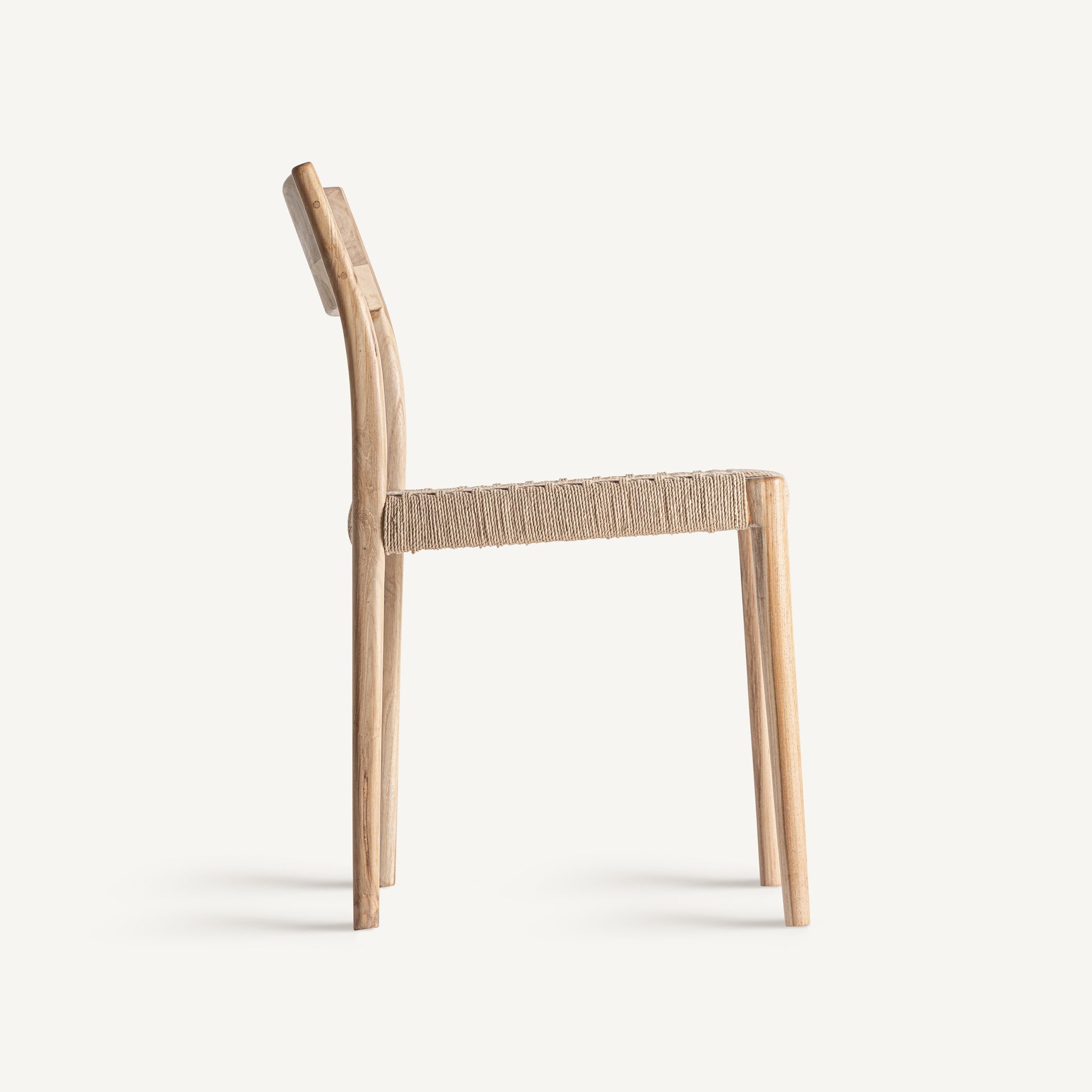 Chaise de salle à manger en tissu gris | VICAL Caen | REMO-HOME, mobilier design et décoration d'intérieur