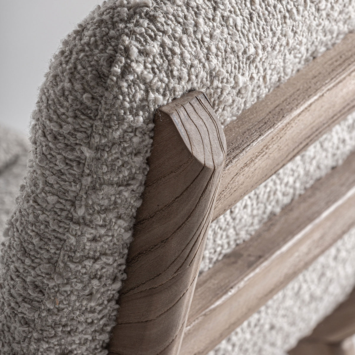 Chaise de salle à manger en tissu beige | VICAL Jacquard | REMO-HOME, mobilier design et décoration d'intérieur