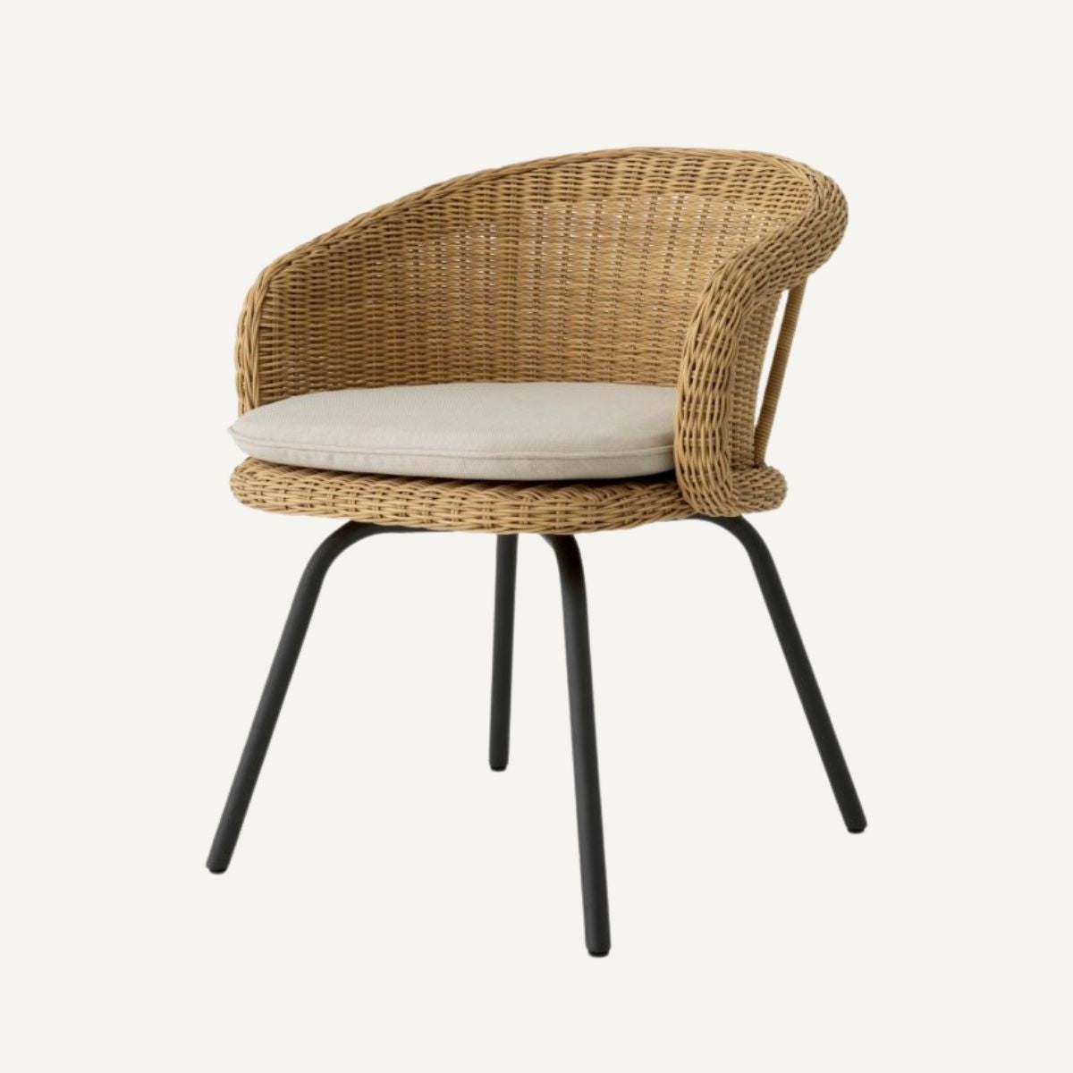 Chaise extérieure en rotin | Eichholtz Nolan | REMO-HOME, mobilier et décoration d'intérieur