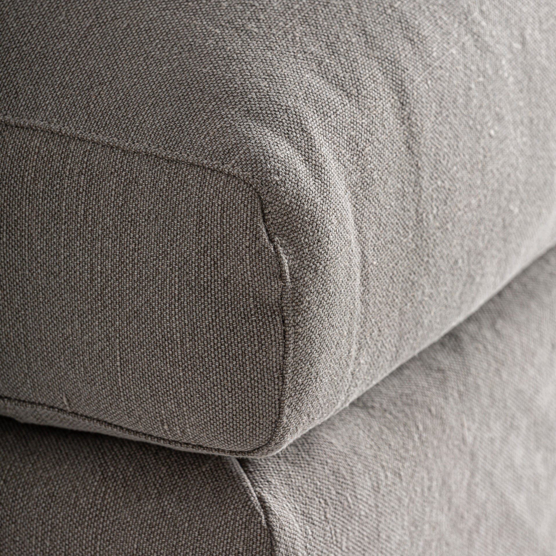 Chaise longue déhoussable lin coton gris | VICAL Arsac | REMO-HOME, mobilier design et décoration d'intérieur