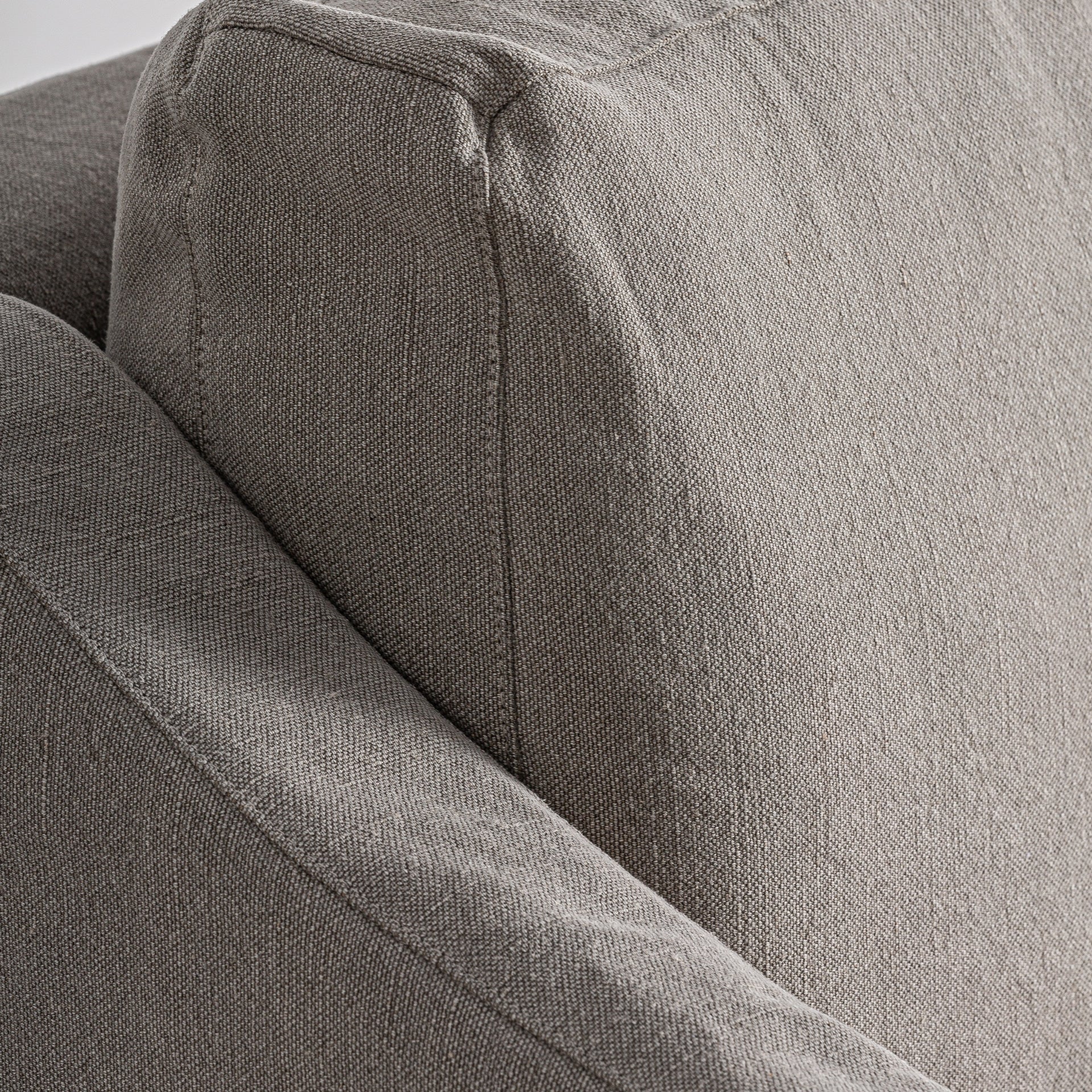 Chaise longue déhoussable lin coton gris | VICAL Arsac | REMO-HOME, mobilier design et décoration d'intérieur