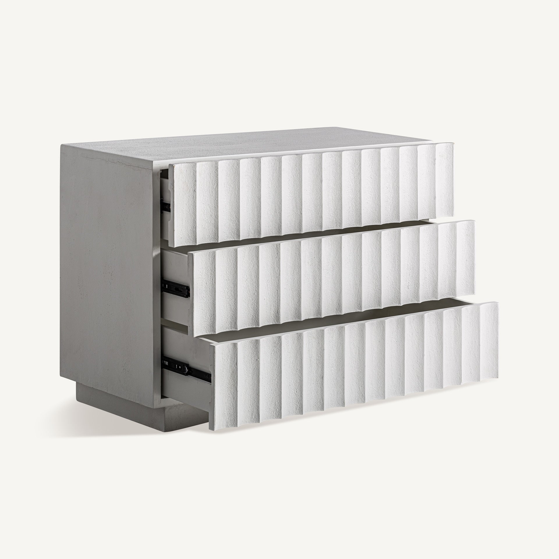 Commode blanche en bois de manguier | VICAL Saundby | REMO-HOME, mobilier design et décoration d'intérieur