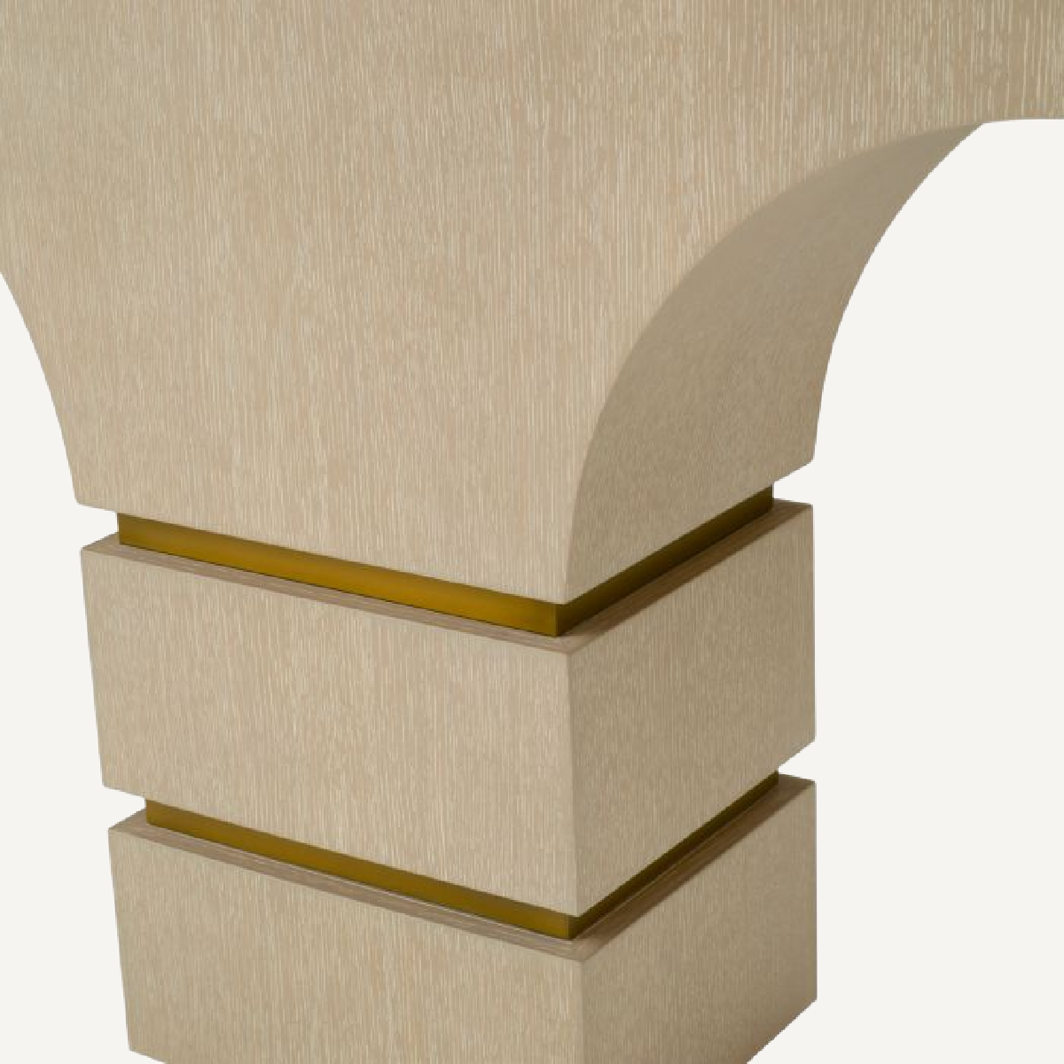 Console dorée en chêne marron | Eichholtz Thaddeus | REMO-HOME, mobilier et décoration d'intérieur