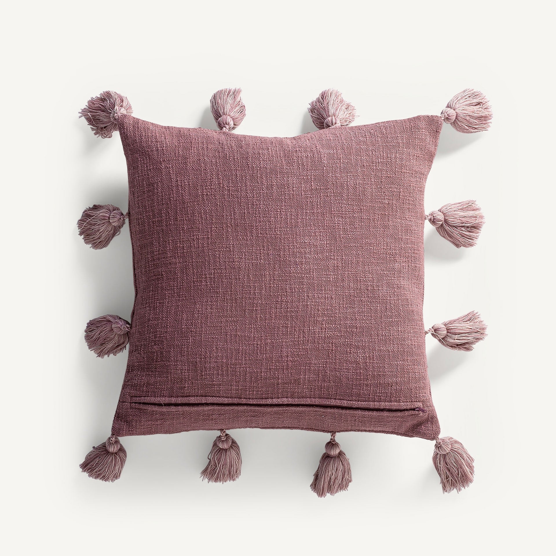 Coussin carré coton rose | VICAL Tatis | REMO-HOME, mobilier design et décoration d'intérieur