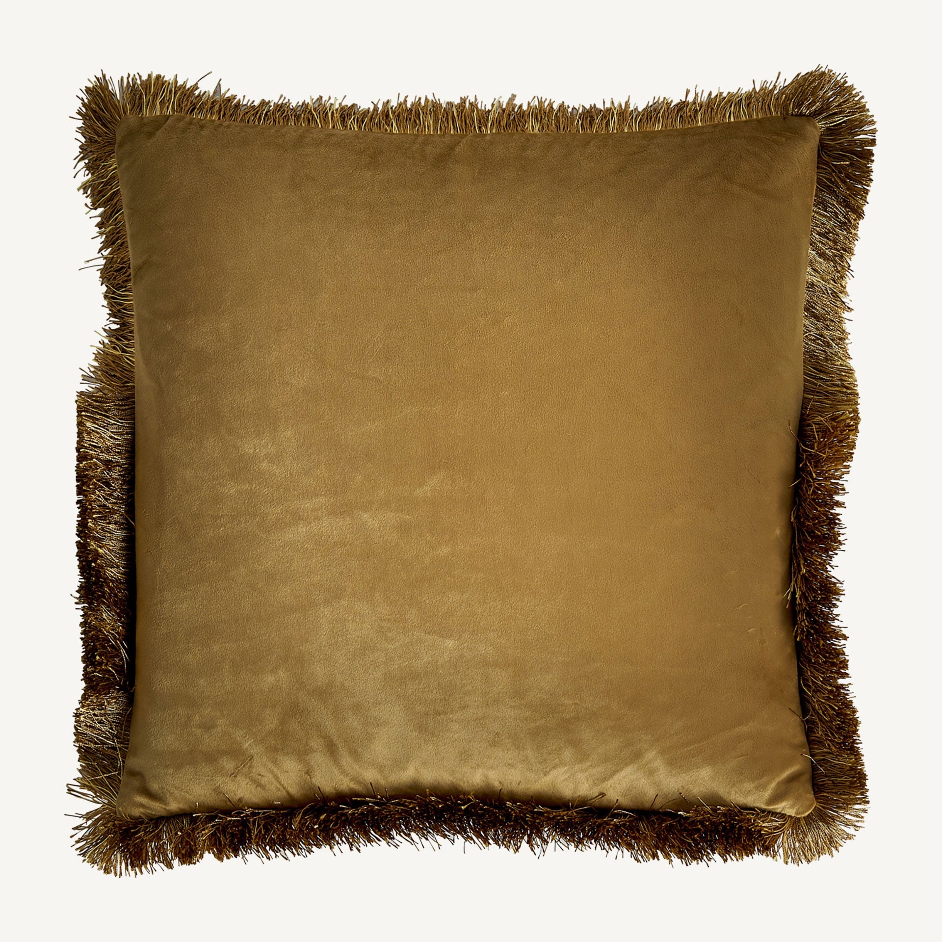 Coussin carré velours ocre | VICAL Anatole | REMO-HOME, mobilier design et décoration d'intérieur