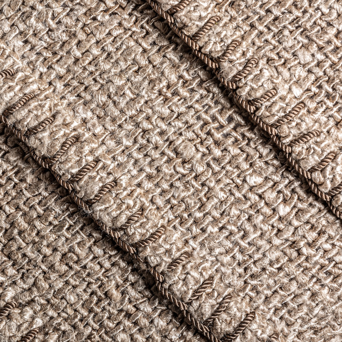 Coussin carré en coton sable | VICAL Azai | REMO-HOME, mobilier design et décoration d'intérieur