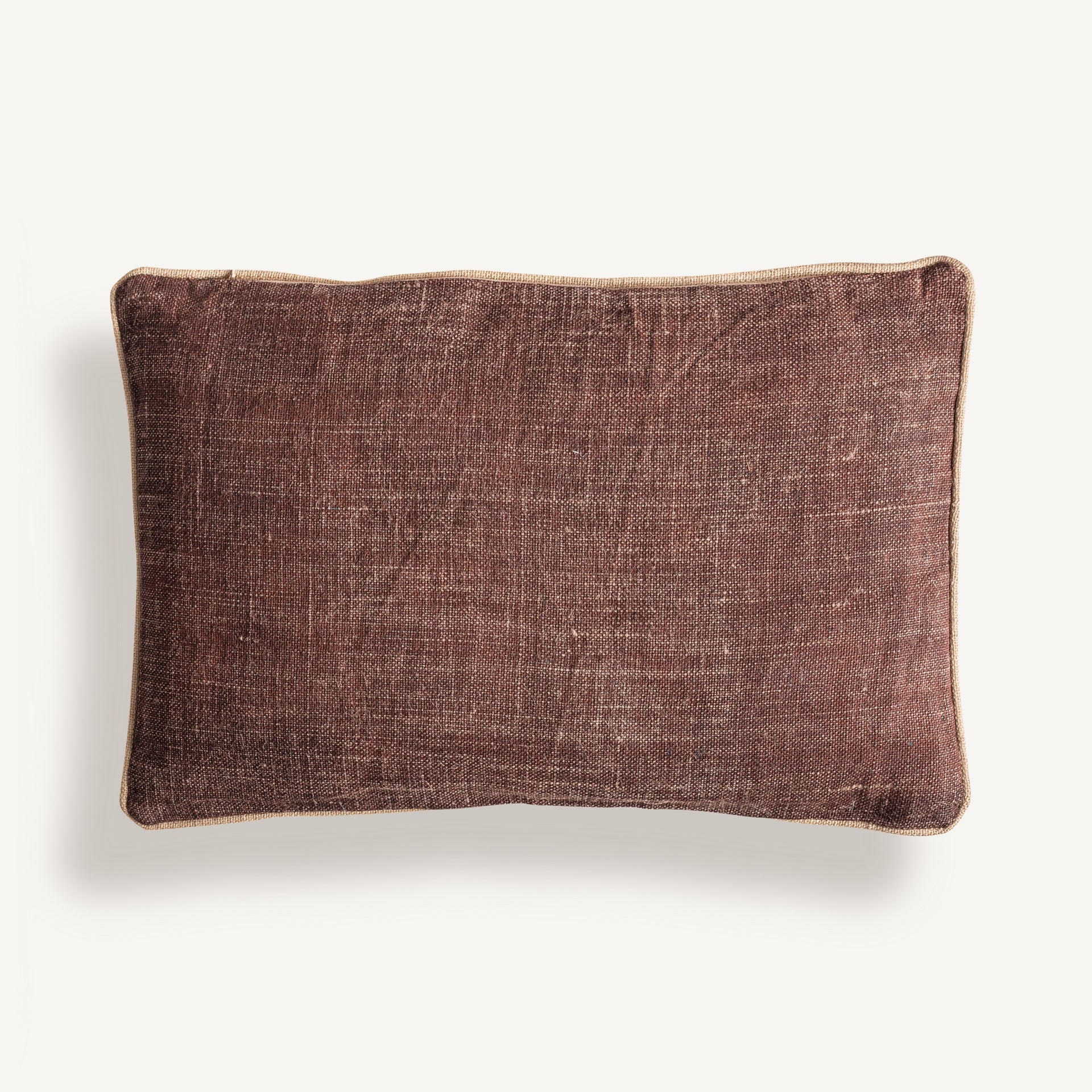 Coussin en jute et fibres naturelles beige | VICAL Tacio | REMO-HOME, mobilier design et décoration d'intérieur