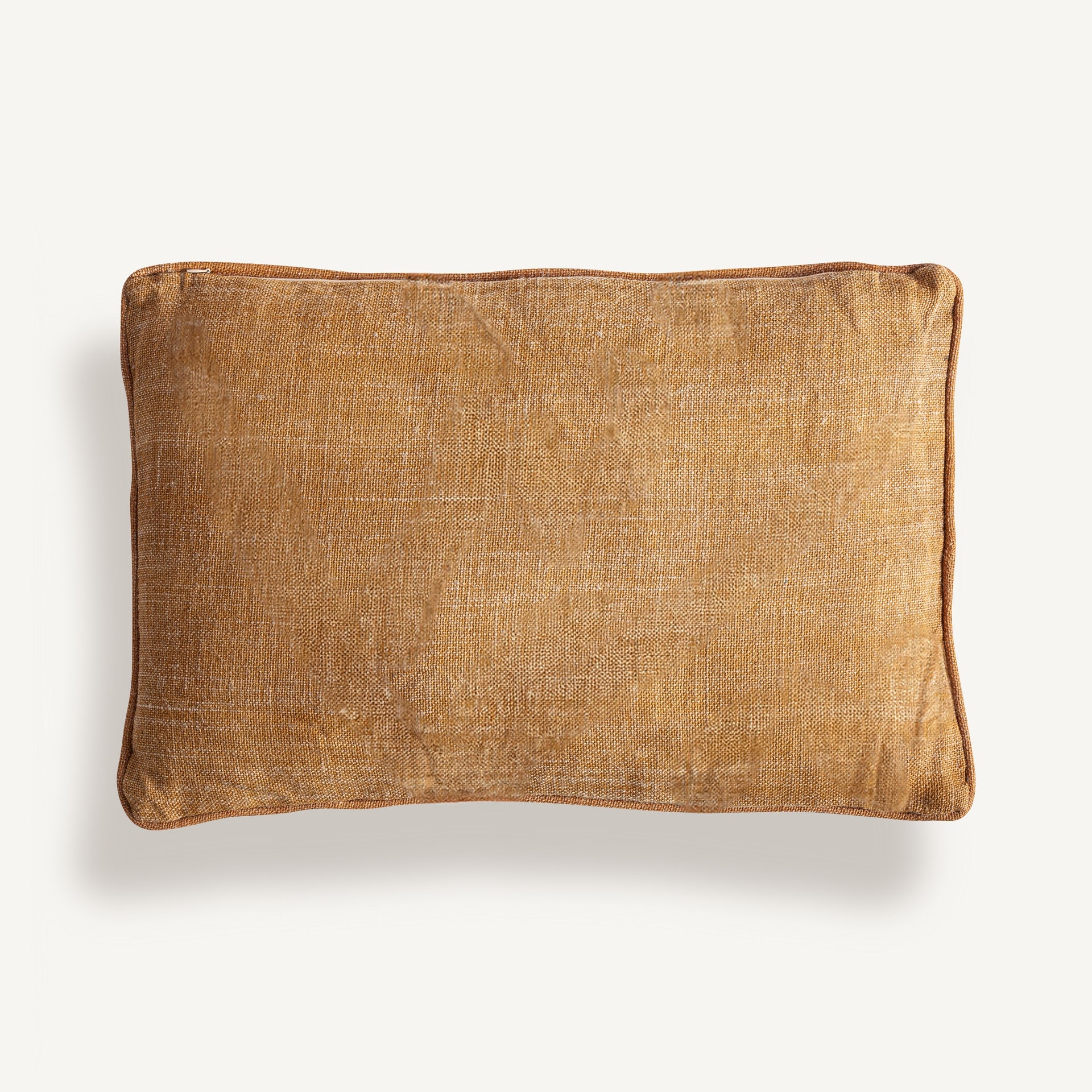 Coussin jute tressé tons dorés et beige | VICAL Osiris | REMO-HOME, mobilier design et décoration d'intérieur