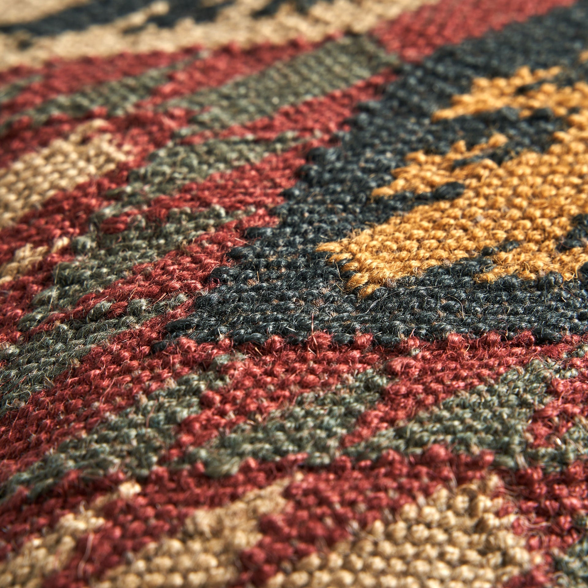 Coussin kilim jute polyester marron | VICAL Keith | REMO-HOME, mobilier design et décoration d'intérieur
