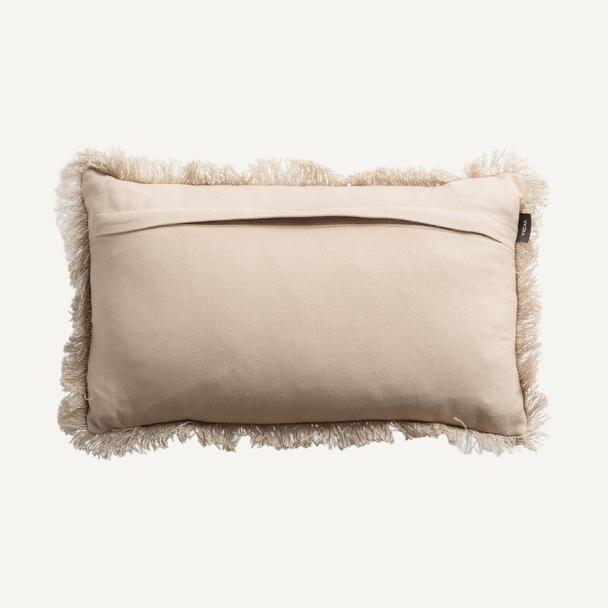 Coussin rectangulaire en coton sable | VICAL Eder | REMO-HOME, mobilier design et décoration d'intérieur