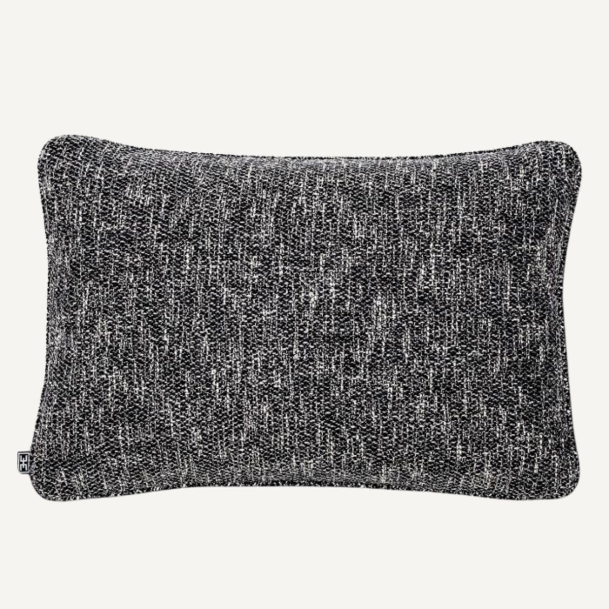 Coussin rectangulaire en tissu noir | Eichholtz Cambon | REMO-HOME, mobilier et décoration d'intérieur