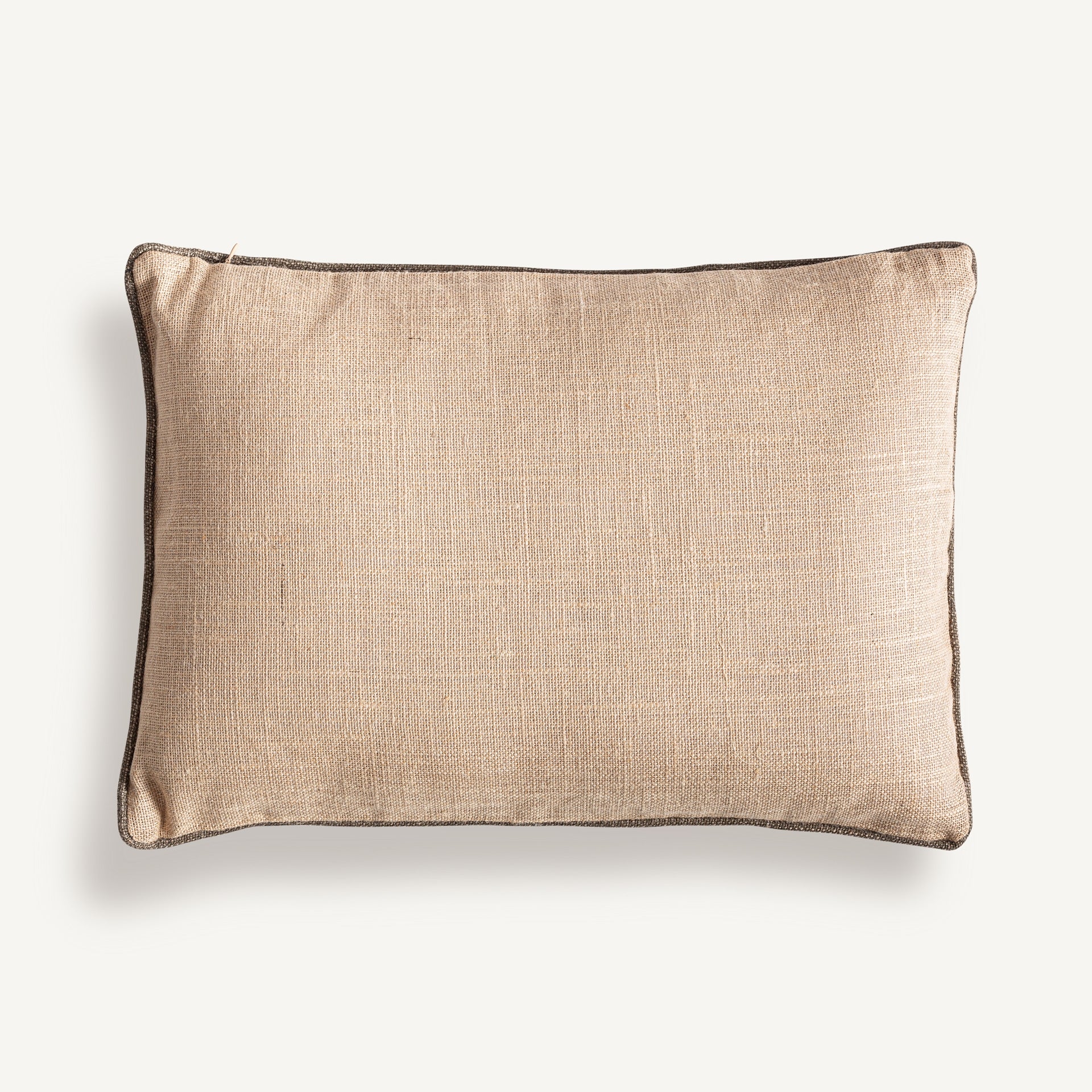 Coussin rectangulaire jute beige marron | VICAL Nagore | REMO-HOME, mobilier design et décoration d'intérieur