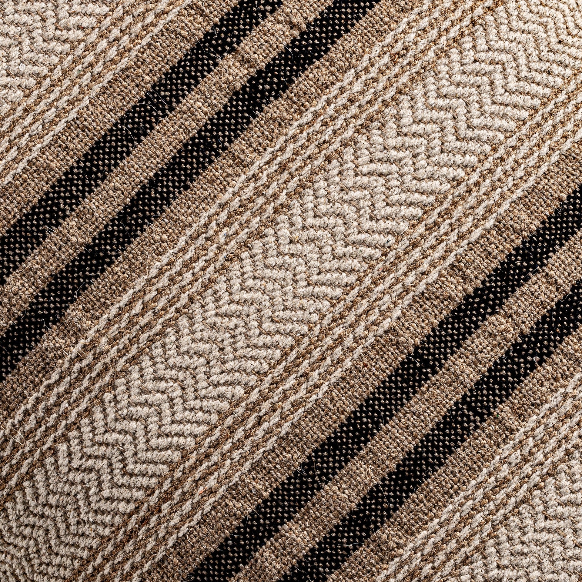 Coussin rectangulaire jute beige naturel | VICAL Nuk | REMO-HOME, mobilier design et décoration d'intérieur