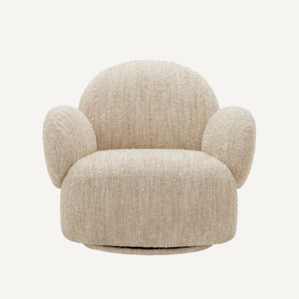 Fauteuil bouclé beige | Eichholtz Madrone | REMO-HOME, mobilier et décoration d'intérieur