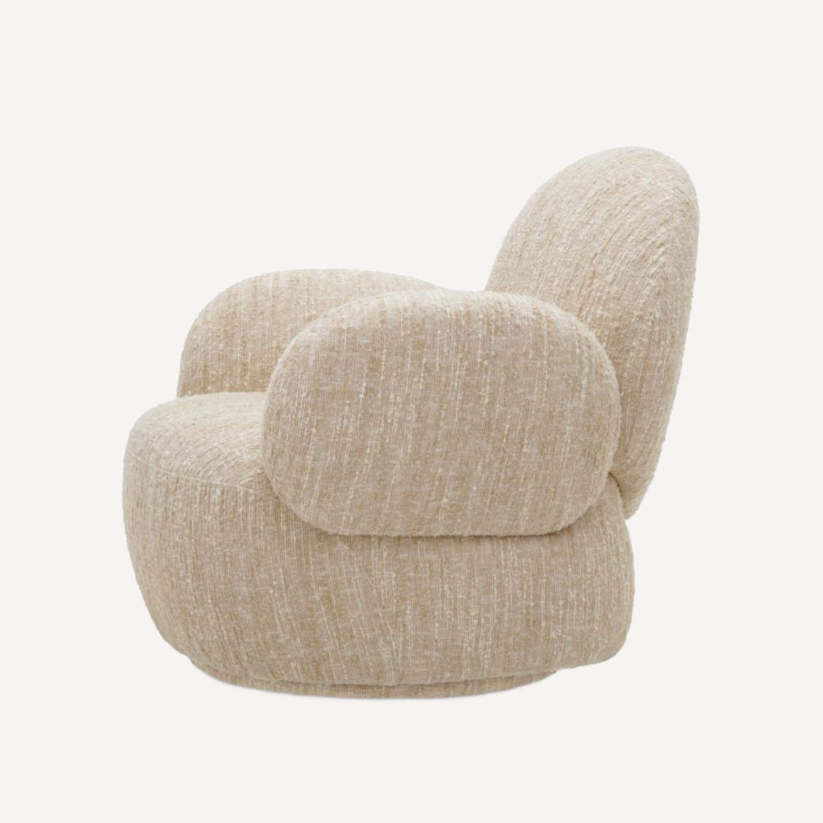 Fauteuil bouclé beige | Eichholtz Madrone | REMO-HOME, mobilier et décoration d'intérieur