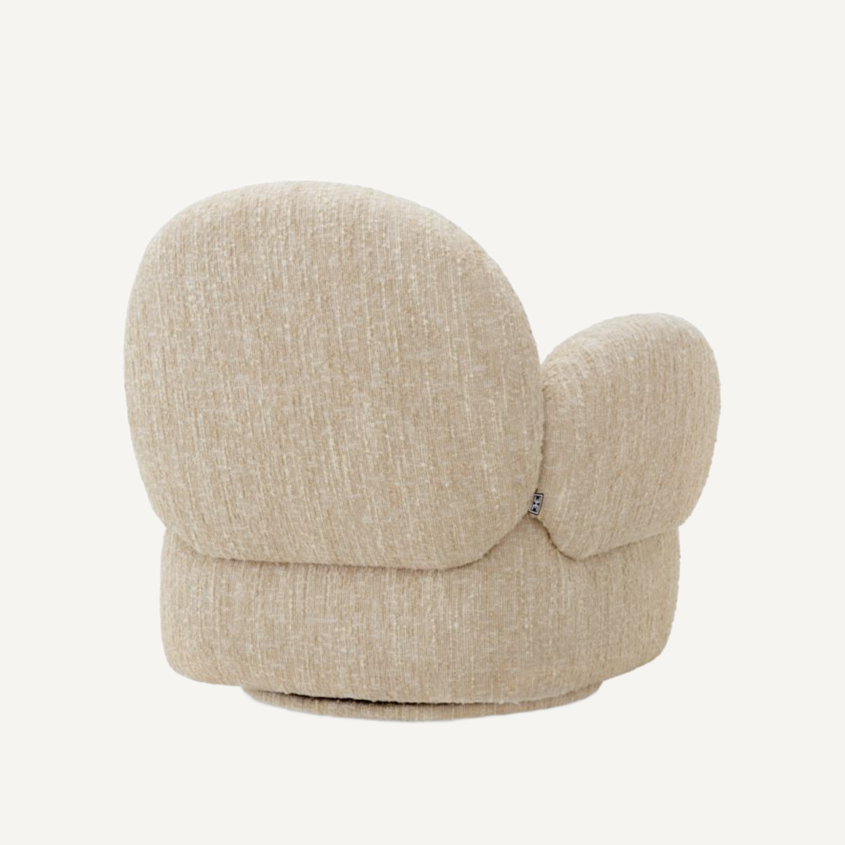 Fauteuil bouclé beige | Eichholtz Madrone | REMO-HOME, mobilier et décoration d'intérieur