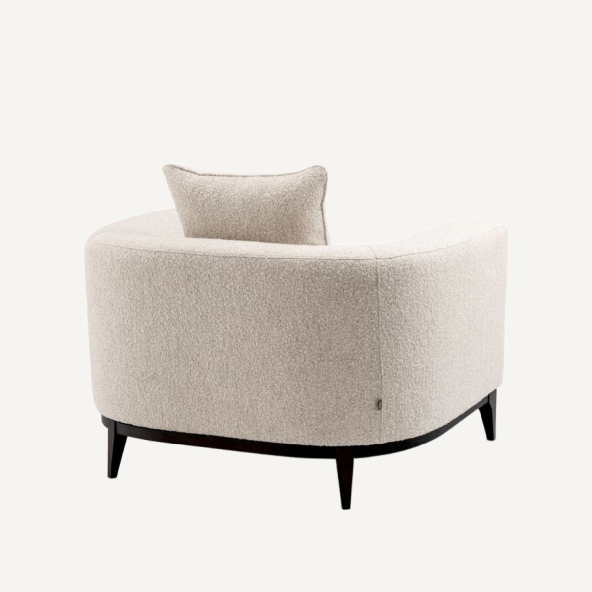 Fauteuil bouclé blanc | Eichholtz Brannan | REMO-HOME, mobilier et décoration d'intérieur