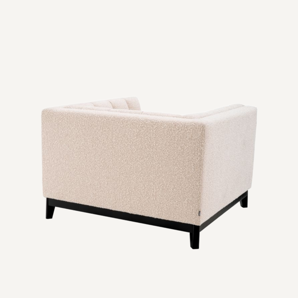 Fauteuil bouclé crème | Eichholtz Ditmar | REMO-HOME, mobilier et décoration d'intérieur