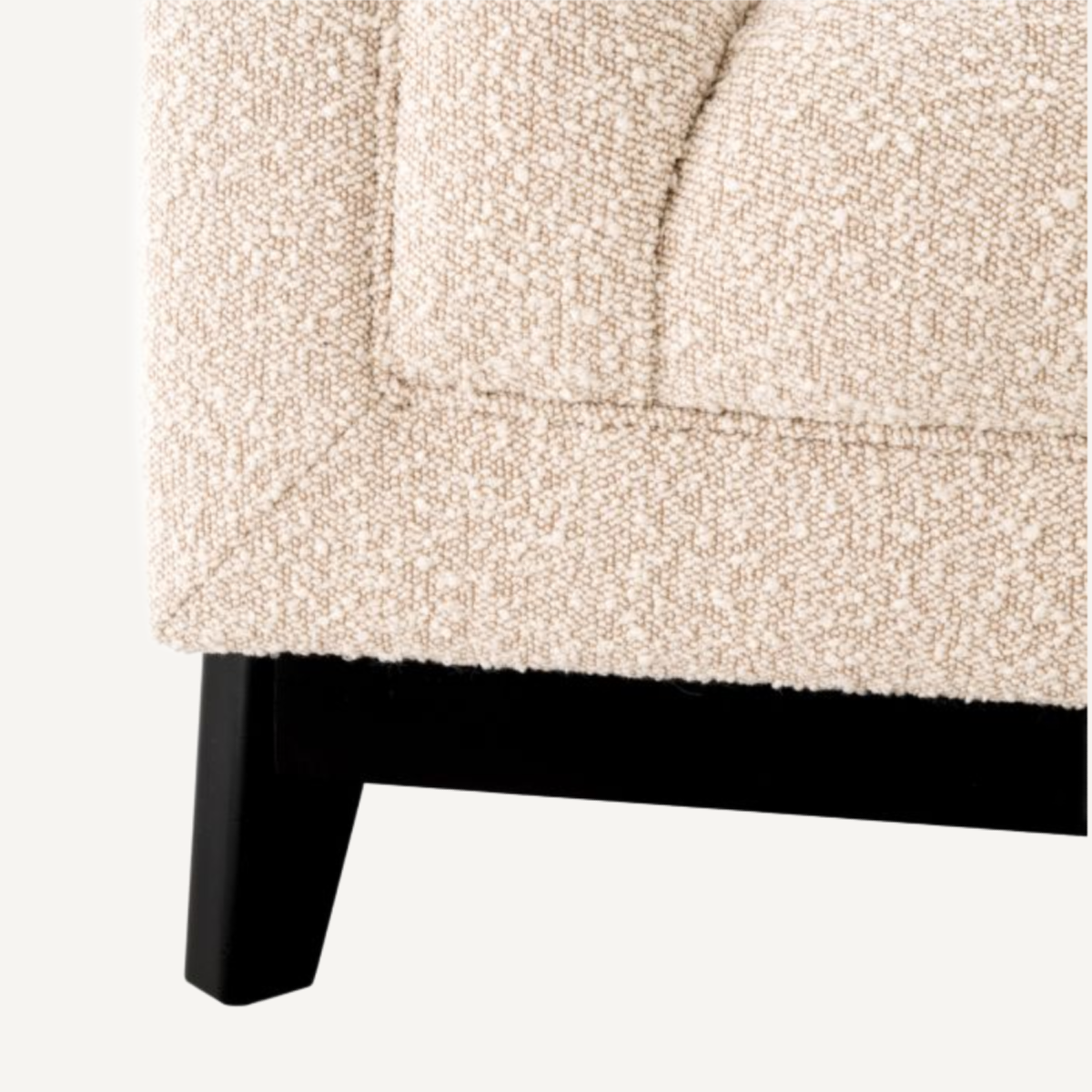 Fauteuil bouclé crème | Eichholtz Ditmar | REMO-HOME, mobilier et décoration d'intérieur