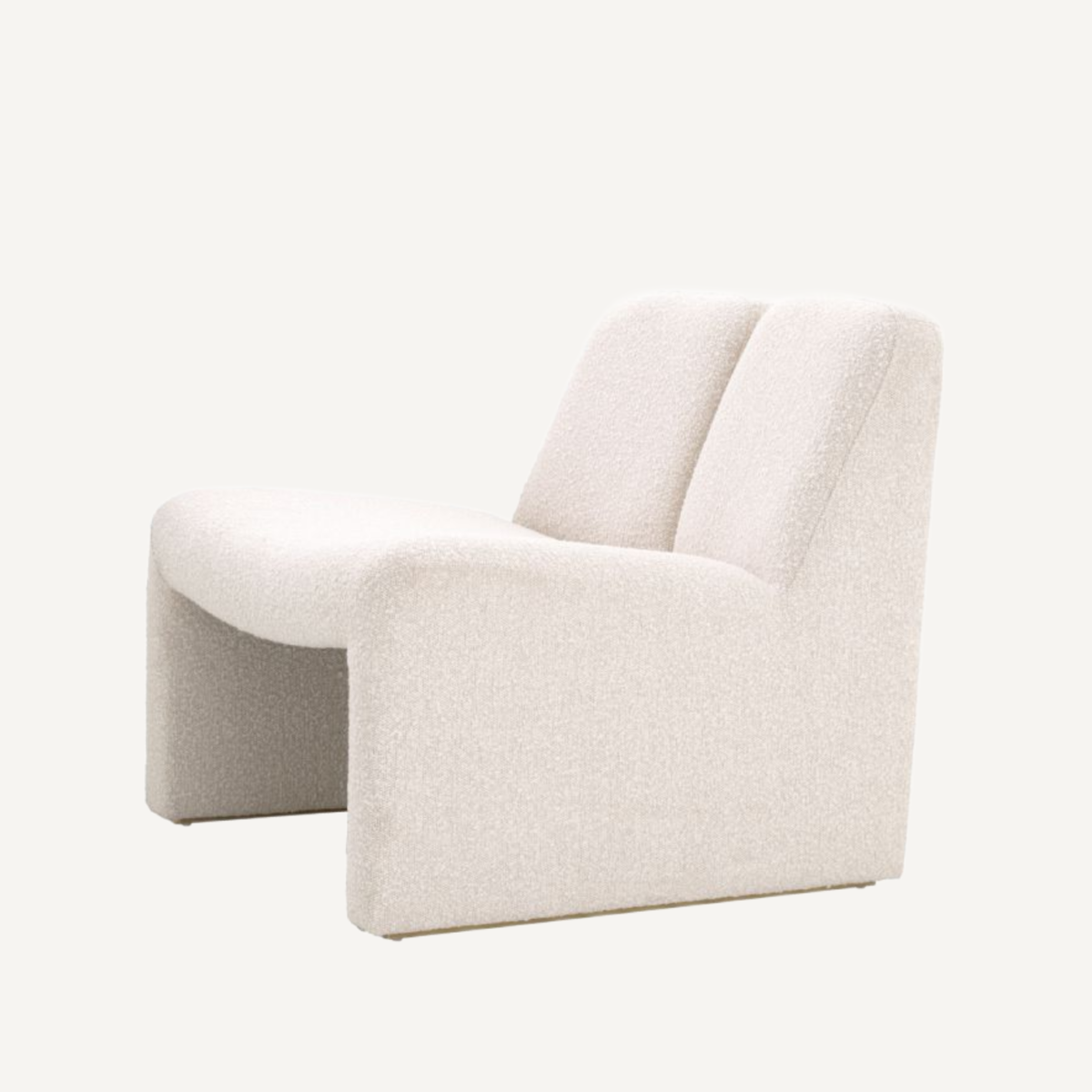 Fauteuil bouclé crème | Eichholtz Macintosh | REMO-HOME, mobilier et décoration d'intérieur