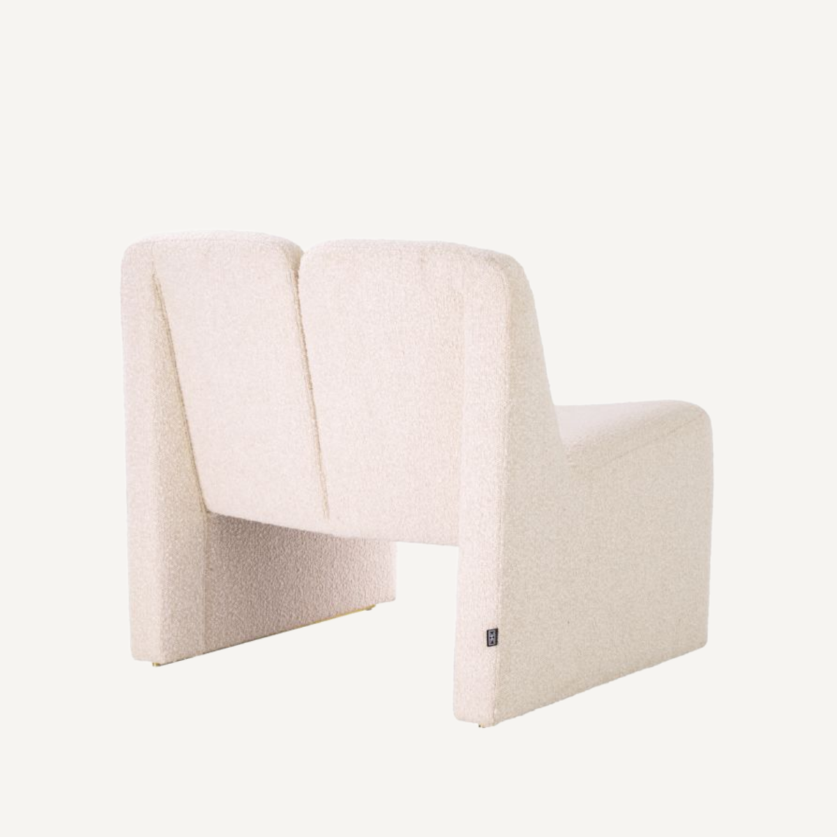 Fauteuil bouclé crème | Eichholtz Macintosh | REMO-HOME, mobilier et décoration d'intérieur