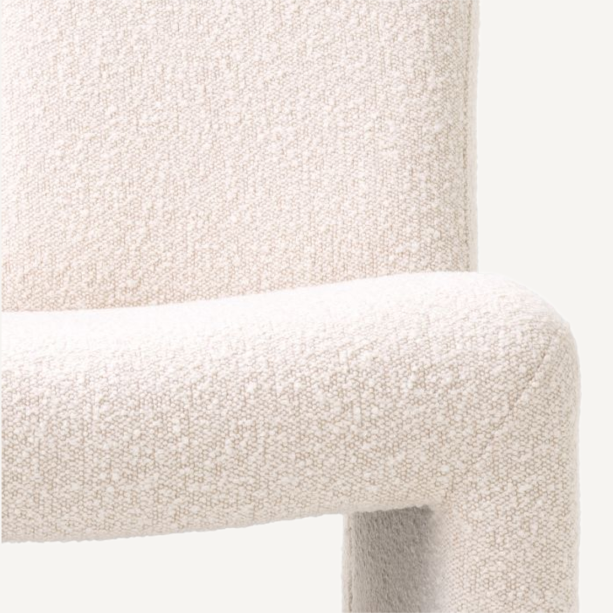 Fauteuil bouclé crème | Eichholtz Macintosh | REMO-HOME, mobilier et décoration d'intérieur