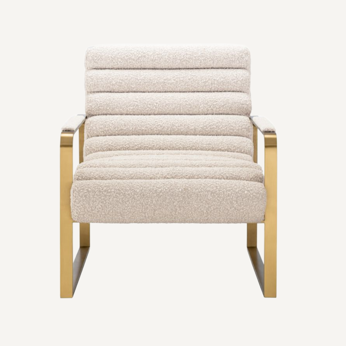 Fauteuil bouclé crème | Eichholtz Olsen | REMO-HOME, mobilier et décoration d'intérieur