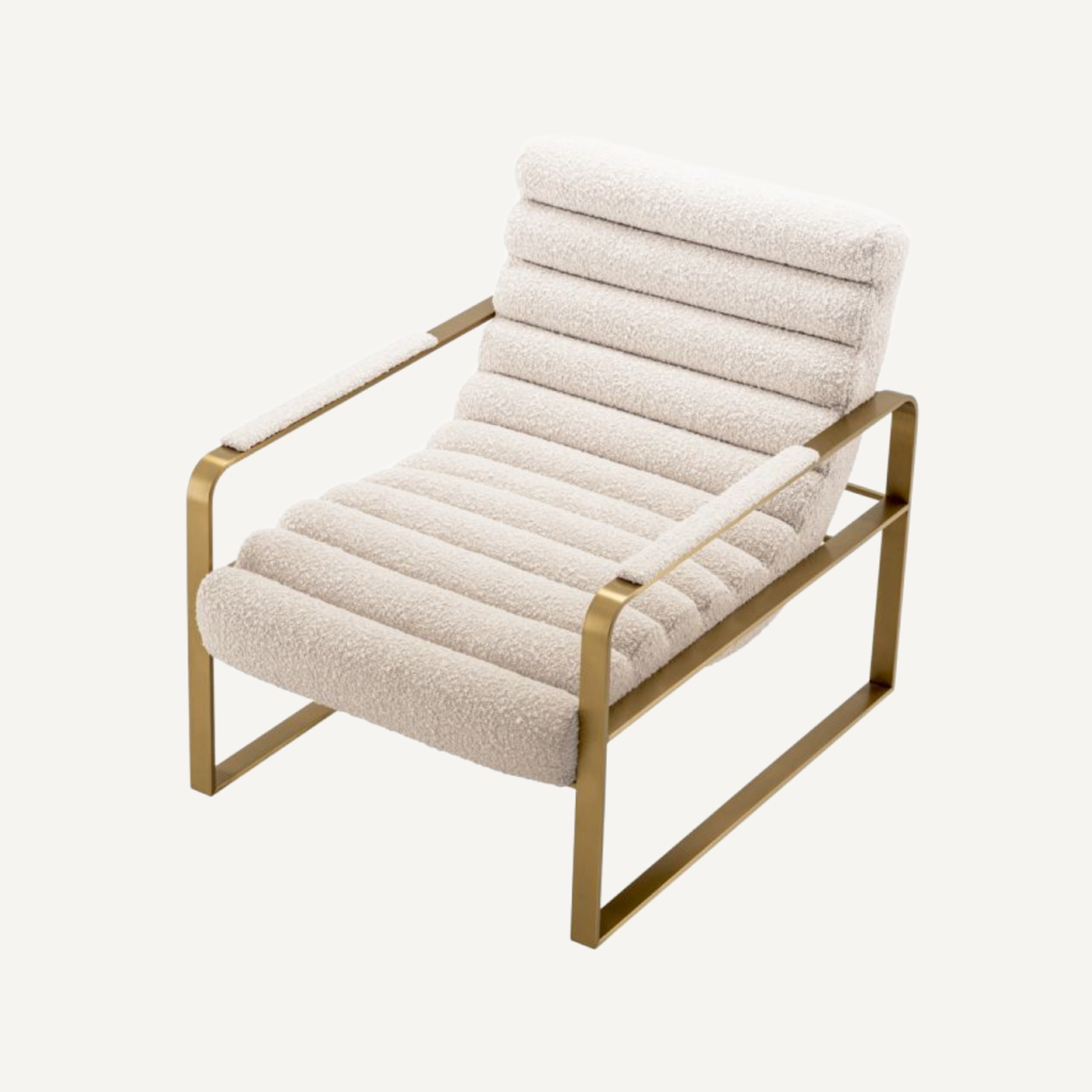 Fauteuil bouclé crème | Eichholtz Olsen | REMO-HOME, mobilier et décoration d'intérieur